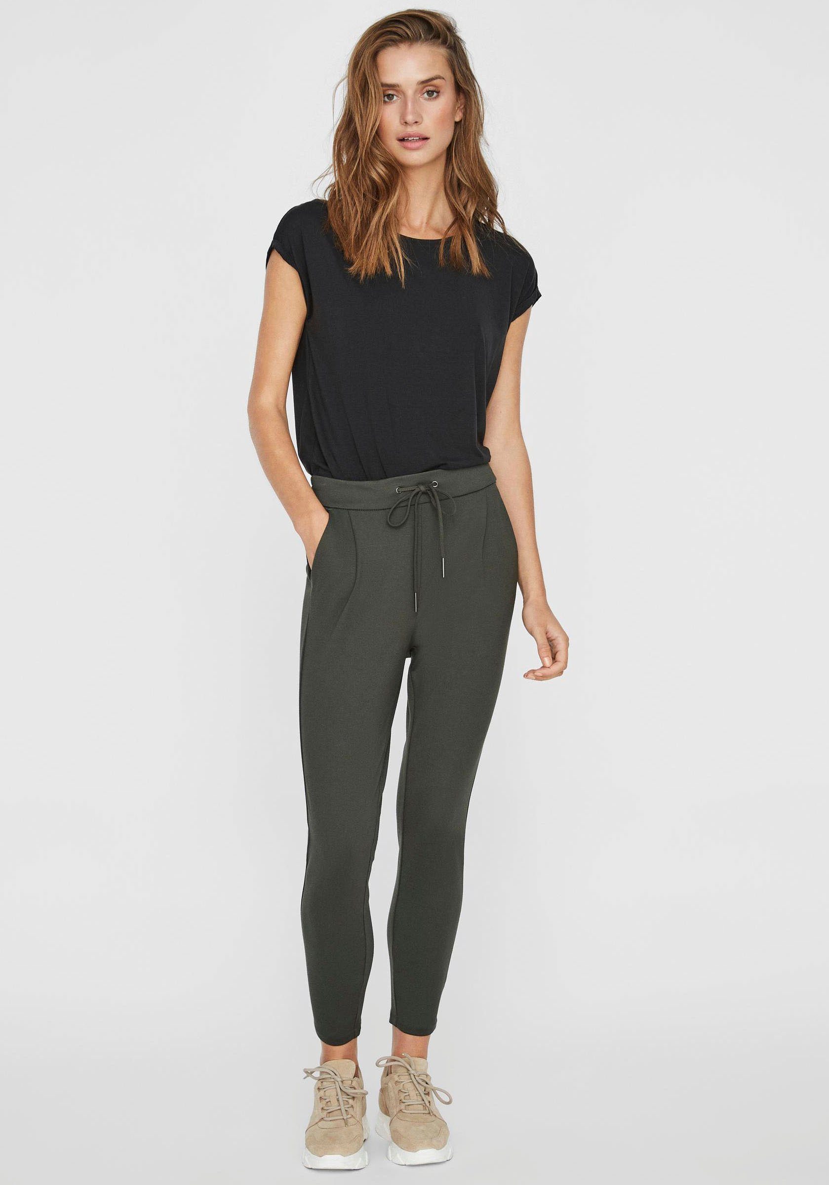 Vero Moda Joggingbroek VMEVA MR LOOSE STRING PANT GA NOOS