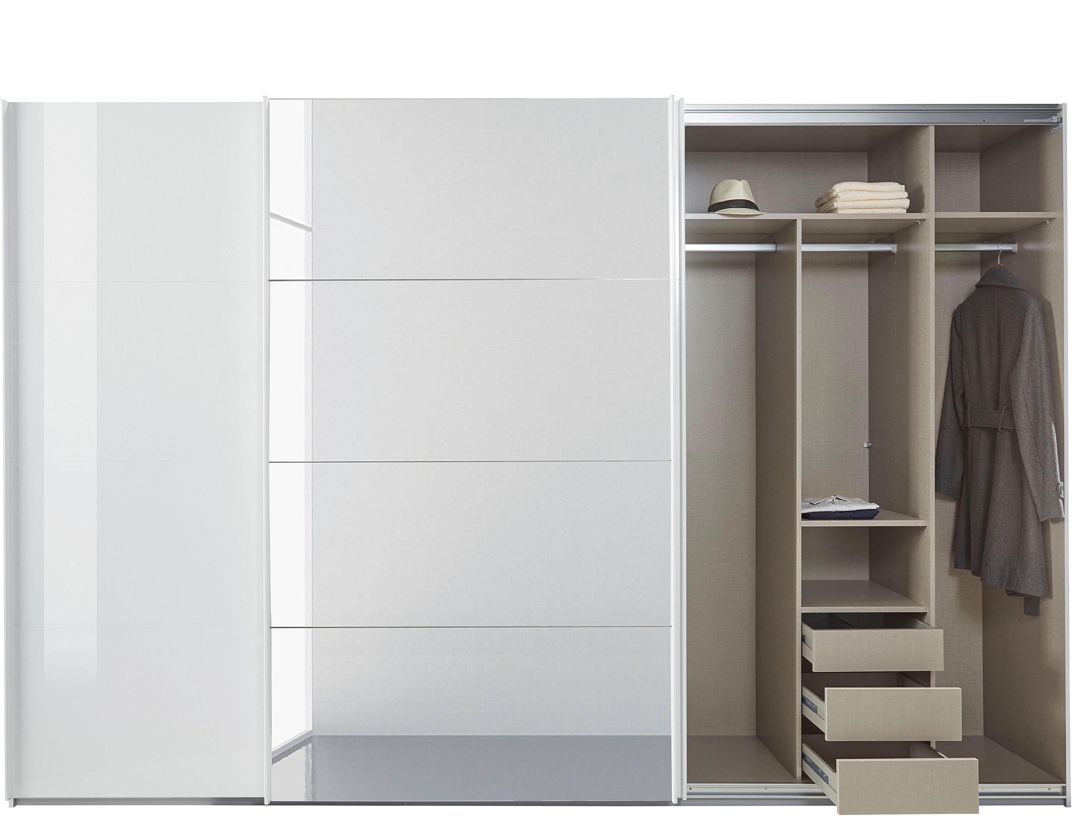 rauch Zweefdeurkast Kledingkast kast garderobe TOPSELLER OTELI incl. binnenindeling
