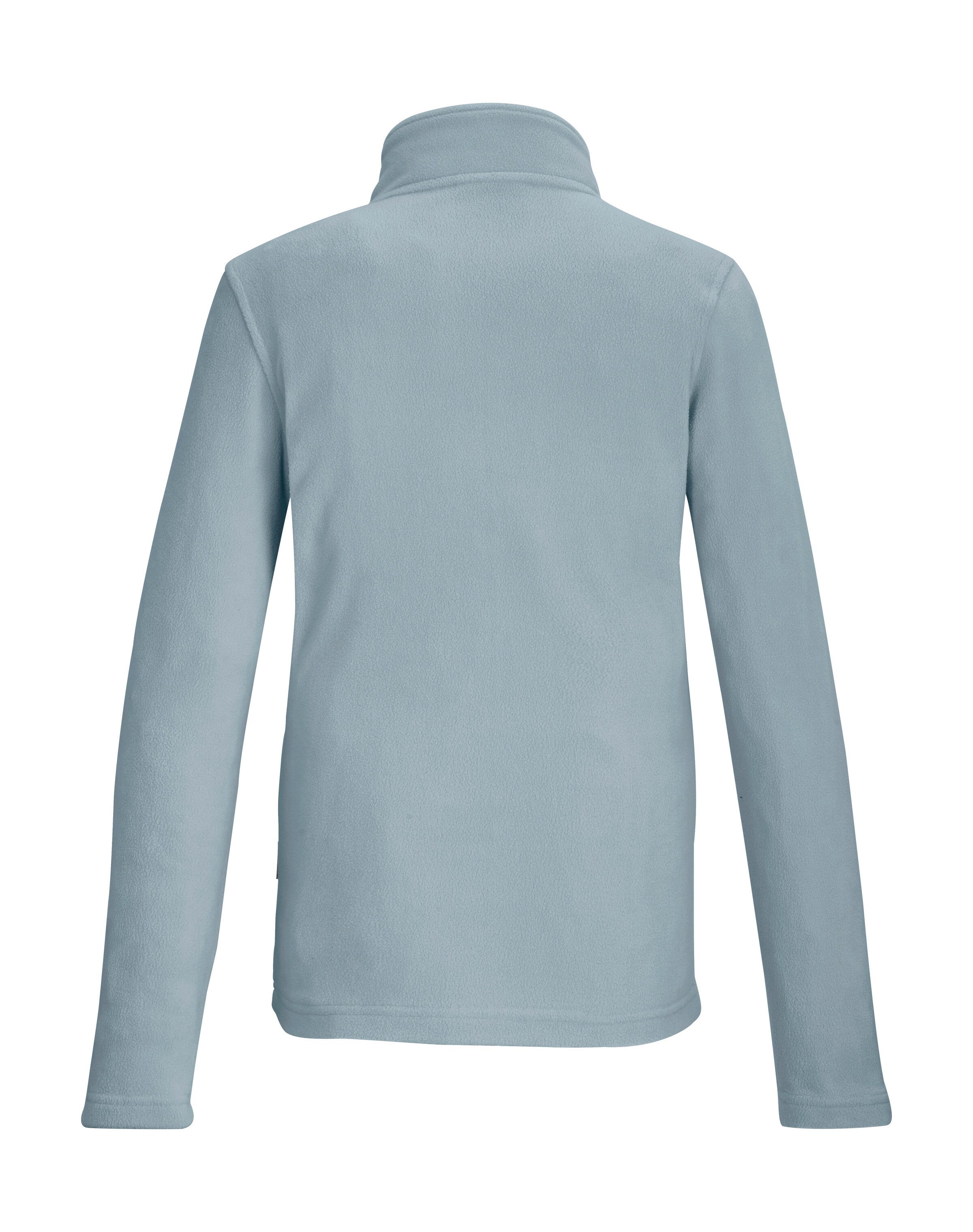 Killtec Fleece-shirt KSW 247 GRLS FLC SHRT Fleeceshirt met opstaande kraag, kinbescherming en hoog draagcomfort