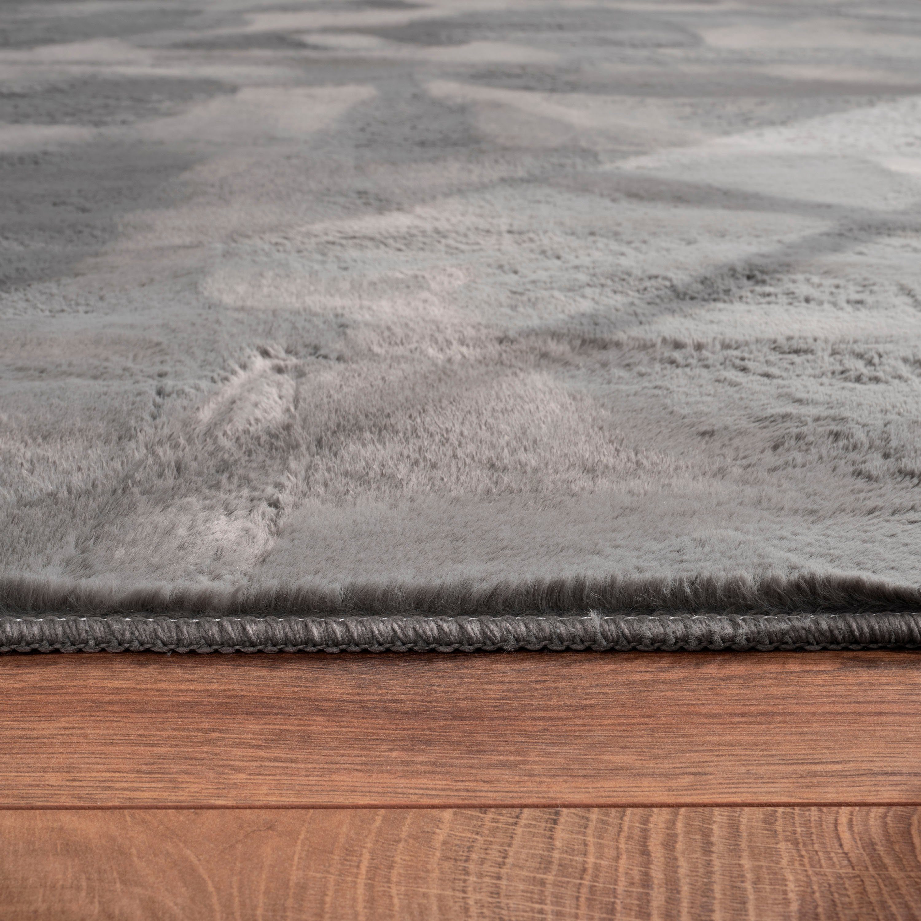Paco Home Vachtvloerkleed Imitatiebont Soft 380 Lange pool, heerlijk zacht vloerkleed - bijzonder zacht, unikleuren