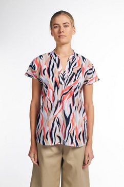 eterna blouse met korte mouwen modern classic korte mouwen multicolor