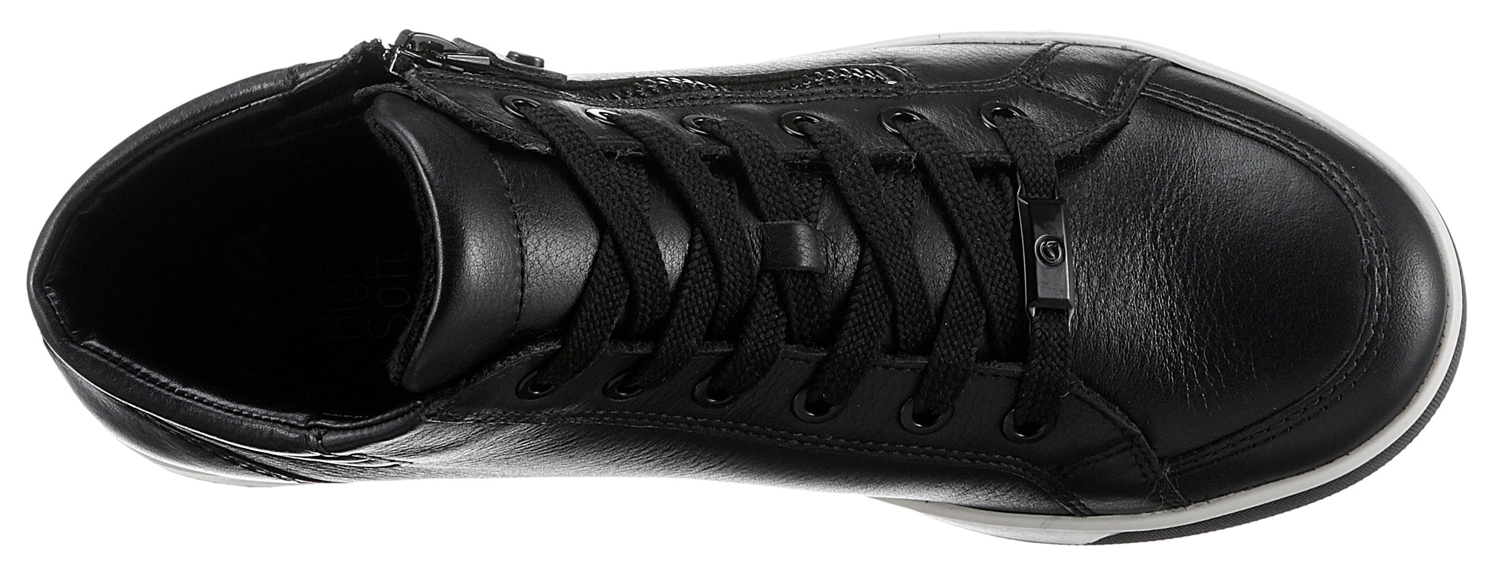 Ara Hoge veterschoenen Rome sleehak, high top-sneaker, vrijetijdsschoen in schoenwijdte g = breed