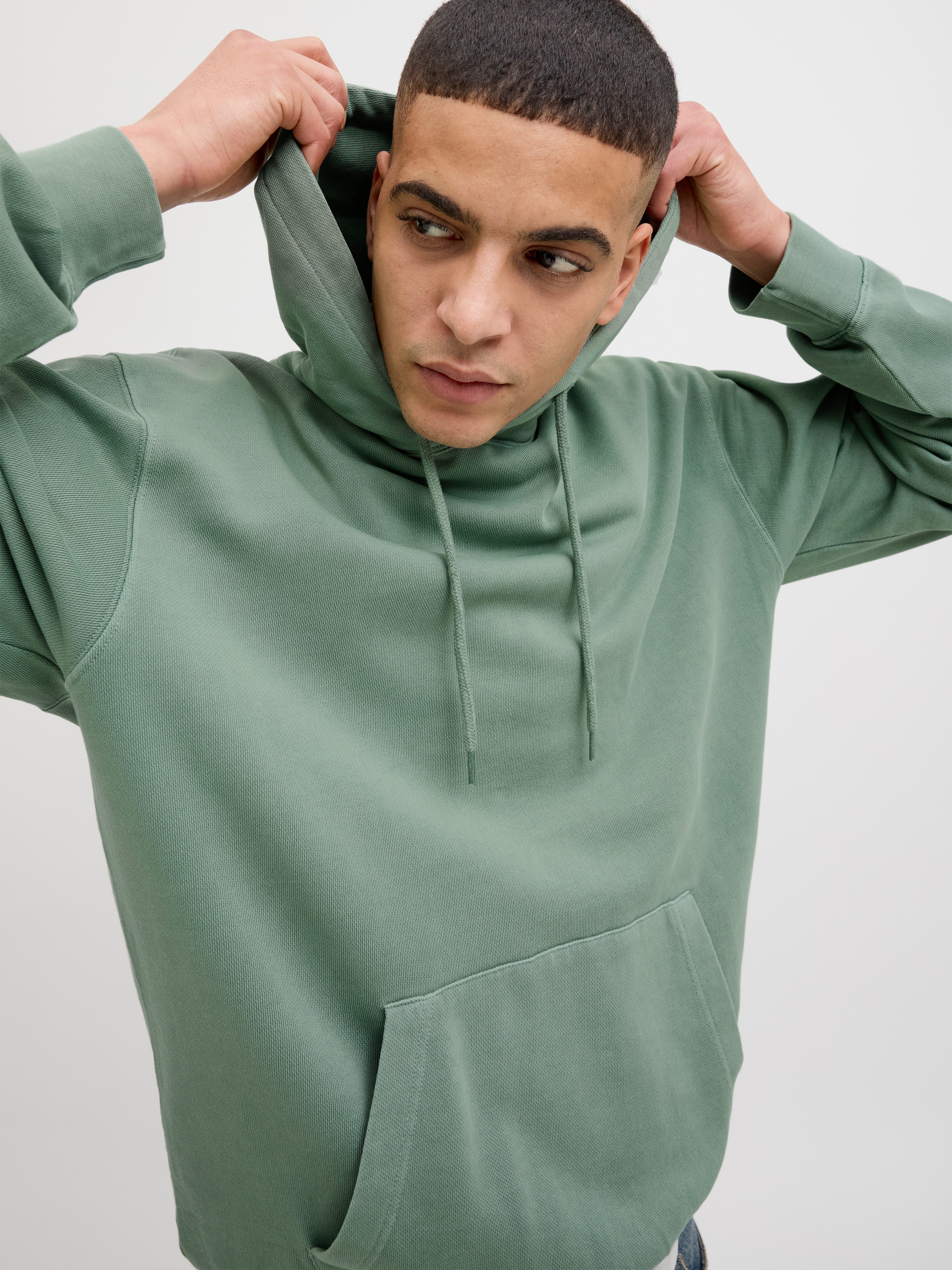 Jack & Jones Hoodie JJECHARGE FADED SWEAT HOOD NOOS