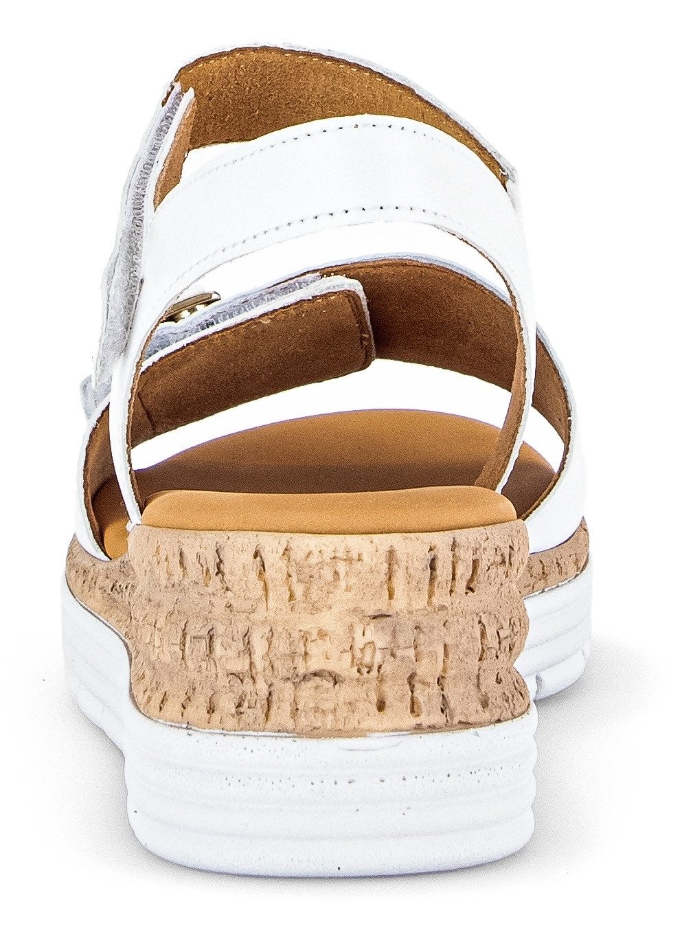 Gabor Sandaaltjes Genua sleehak, zomerschoen, sandalen met klittenbandsluitingen, breedte g