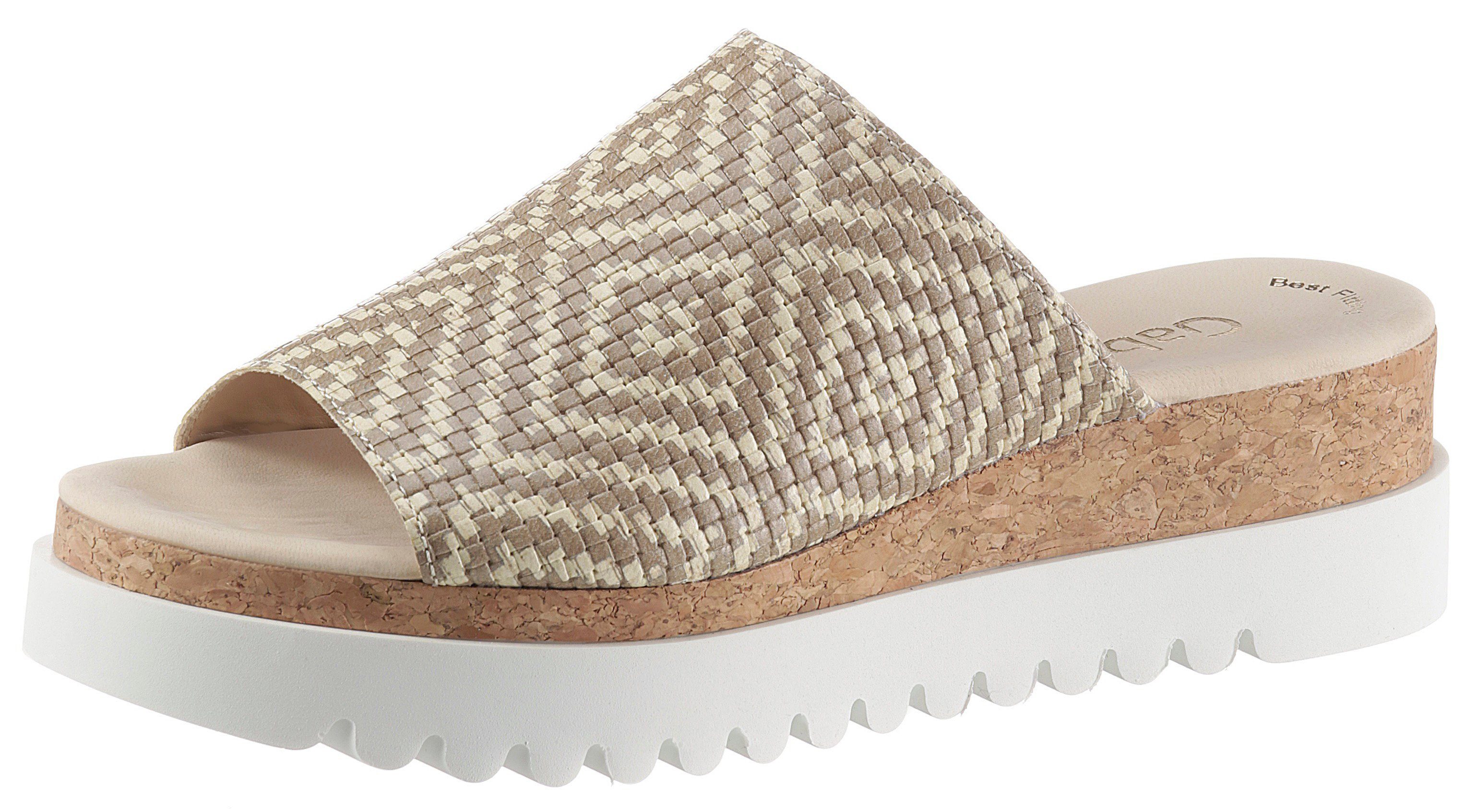 Gabor Slippers in vlecht-look makkelijk gekocht | OTTO