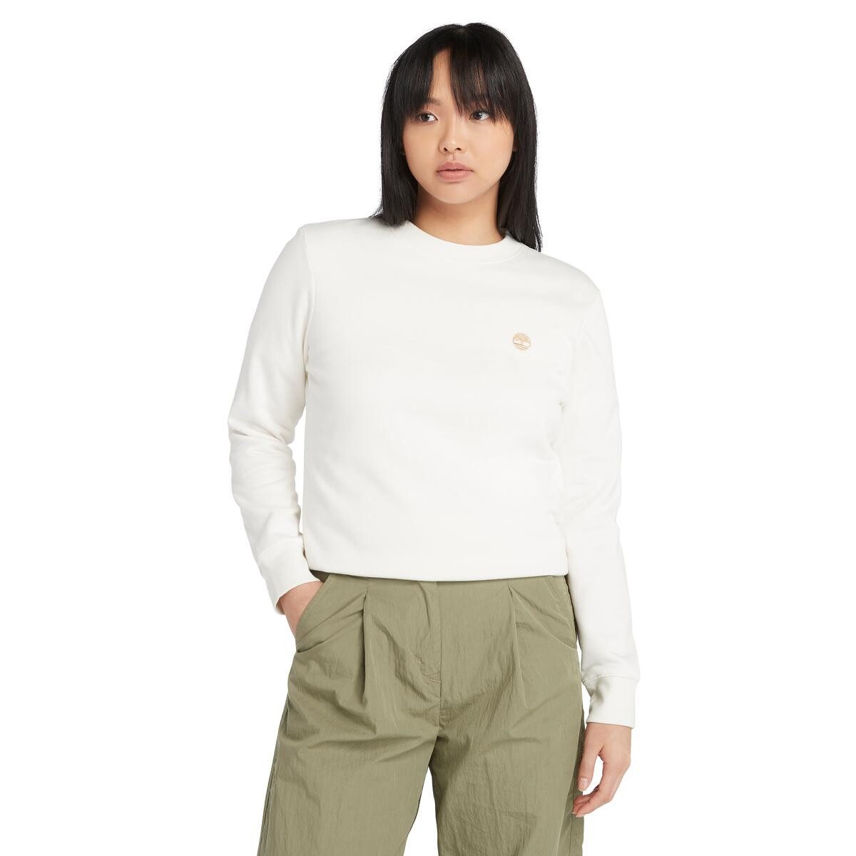 Timberland Sweatshirt EXETER RIVER BRUSHED BACK CREW SWEA (1-delig) dames sweaters maat XL wit