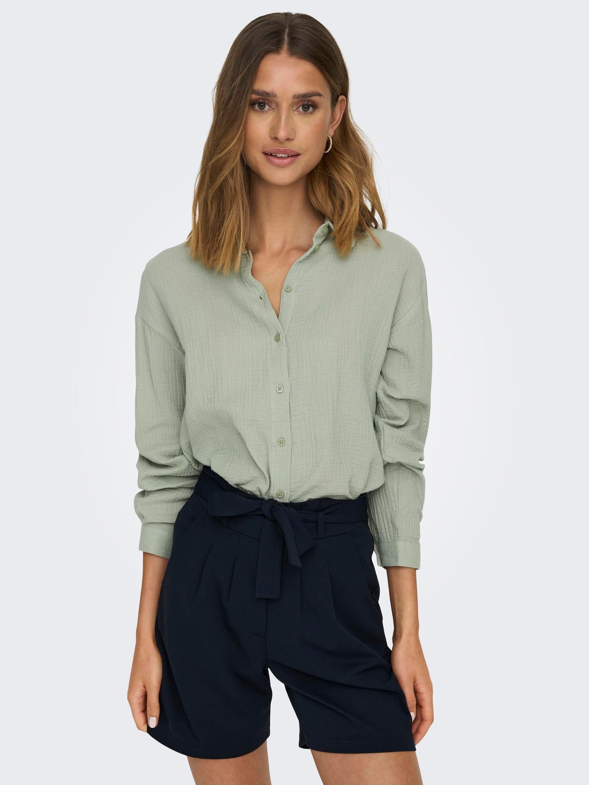 JDY Overhemdblouse JDYTHEIS LIFE L/S LOOSE SHIRT WVN NOOS