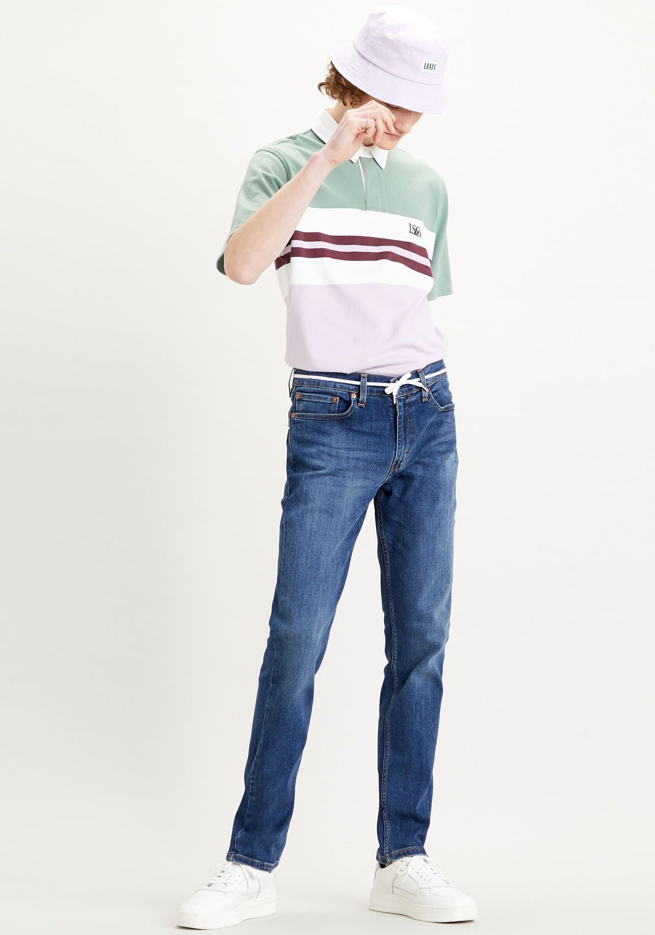 Levi's Slim fit jeans 511 SLIM met stretch heren slim fit jeans maat 30 blauw