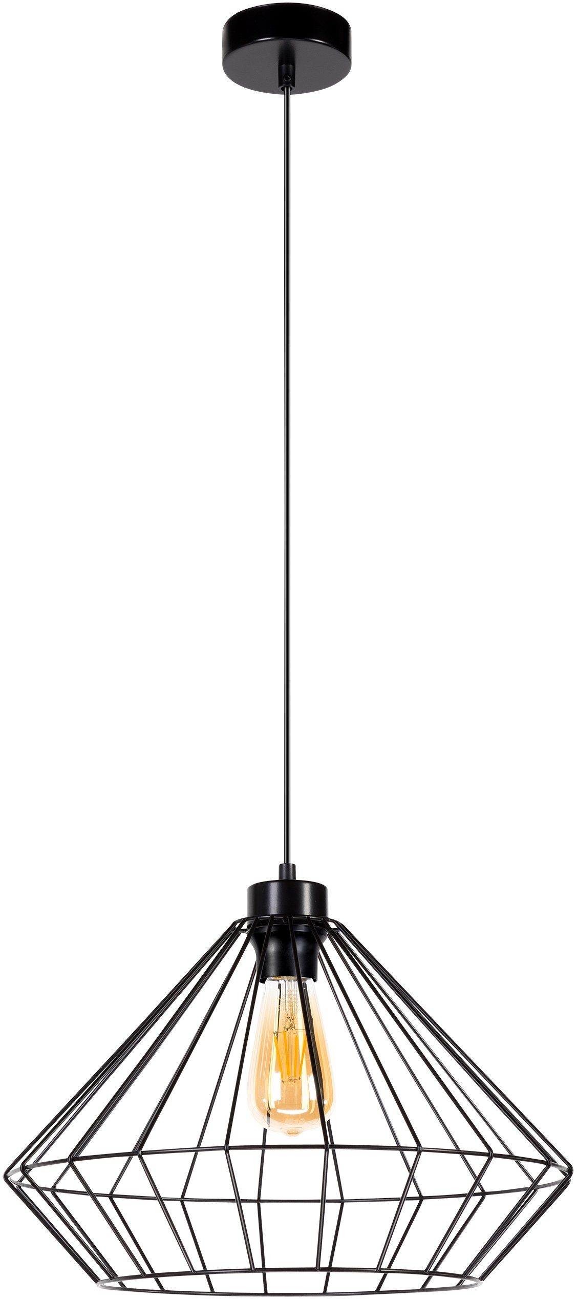 BRITOP LIGHTING Hanglamp RAQUELLE Decoratieve lamp van metaal, bijpassende LM E27 / exclusief, Made in Europe (1 stuk)