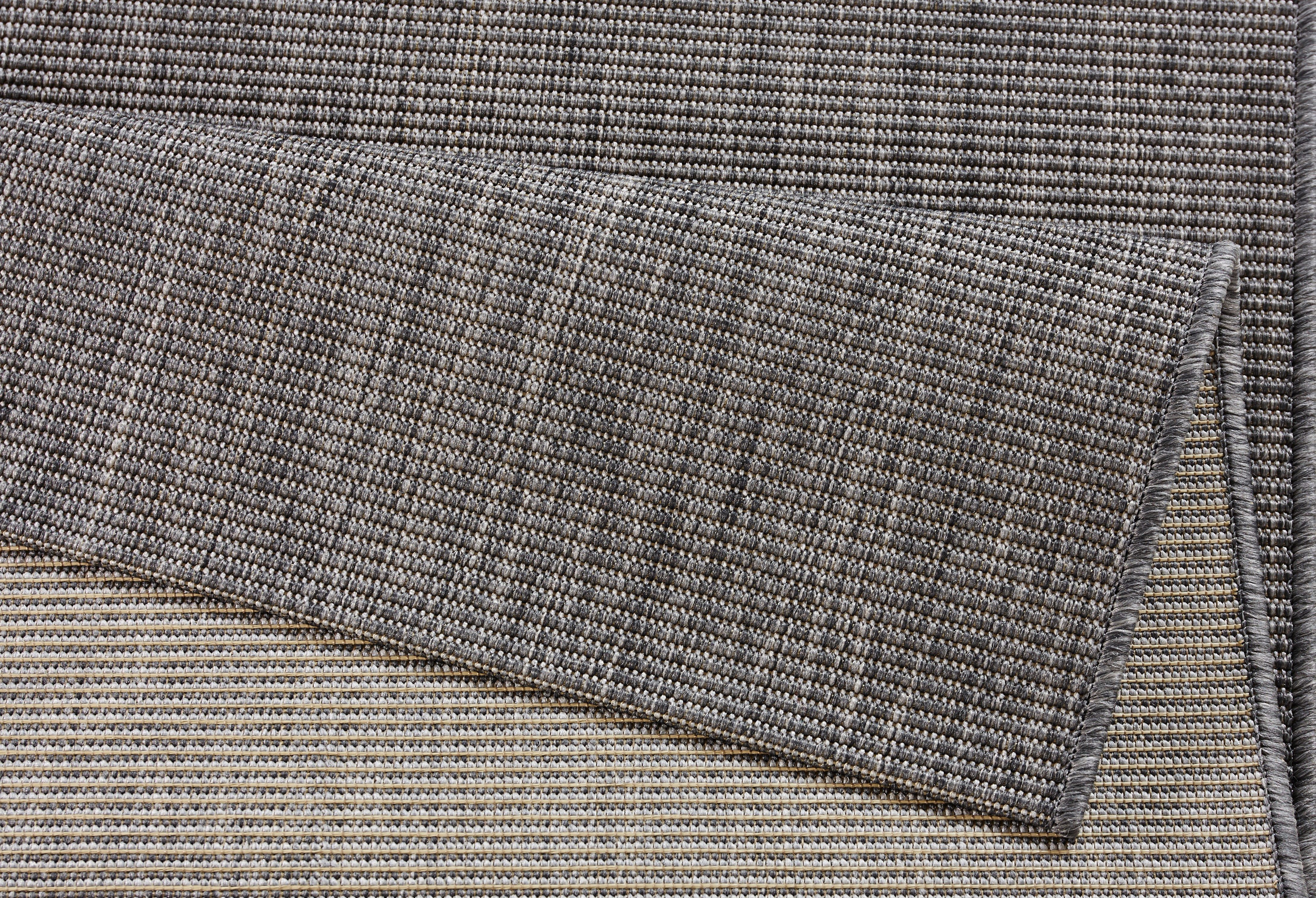 NORTHRUGS Vloerkleed Match Binnen- en buitengebruik, kortpolig, loper, modern, effen kleuren, woonkamer, balkon