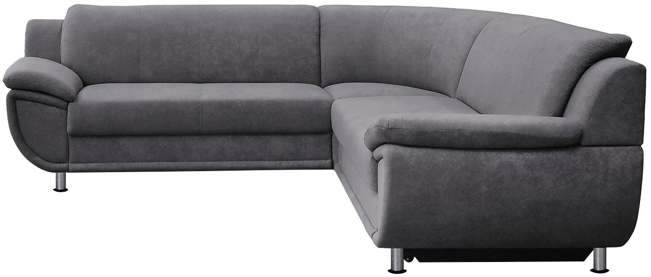 TRENDMANUFAKTUR Hoekbank Rondo optioneel met slaapfunctie, 267x247 cm (BxD), brede armleuningen