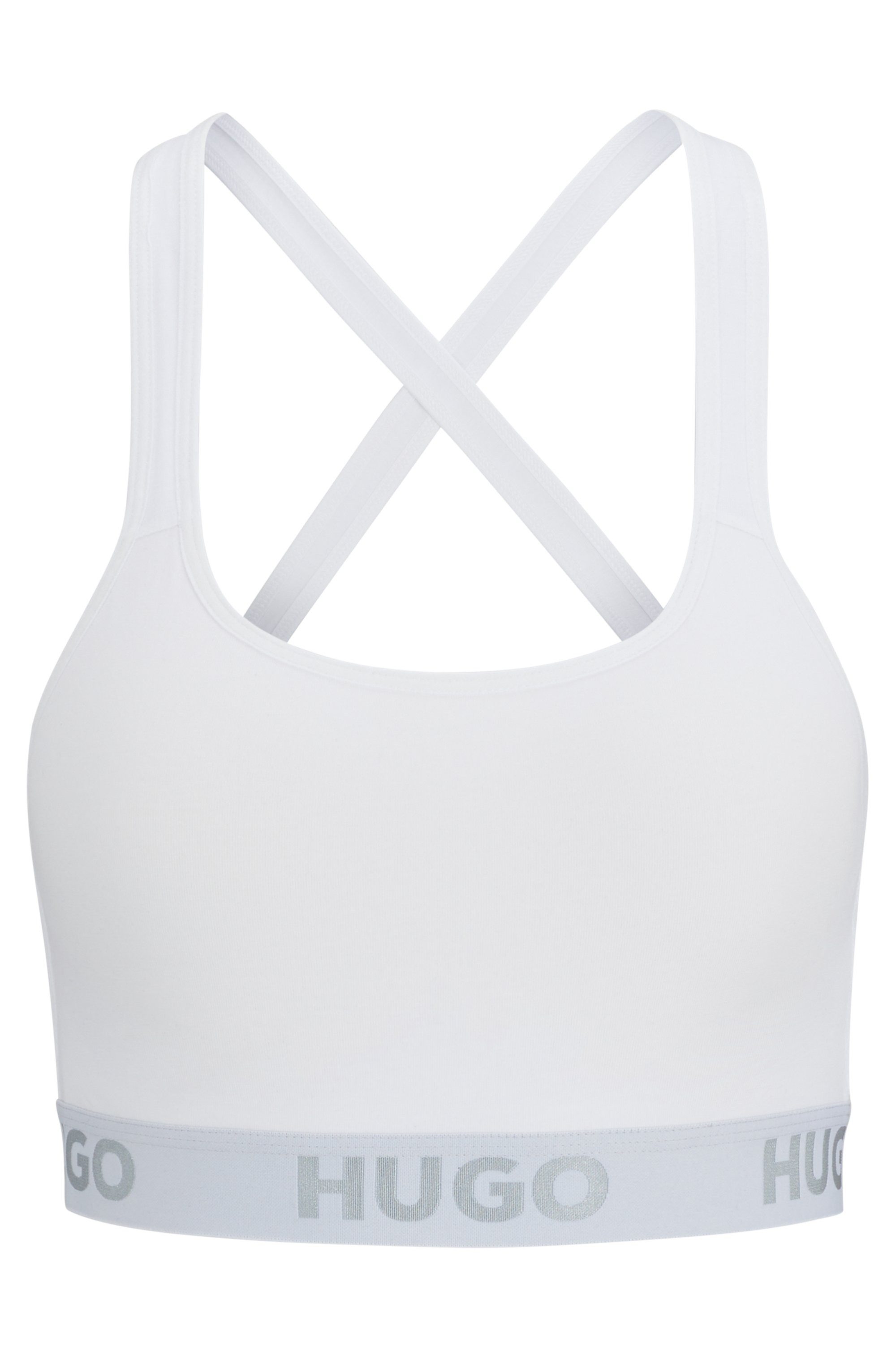 HUGO underwear Bralette-bh BRALETTE PADDED SPOR met elastische taille