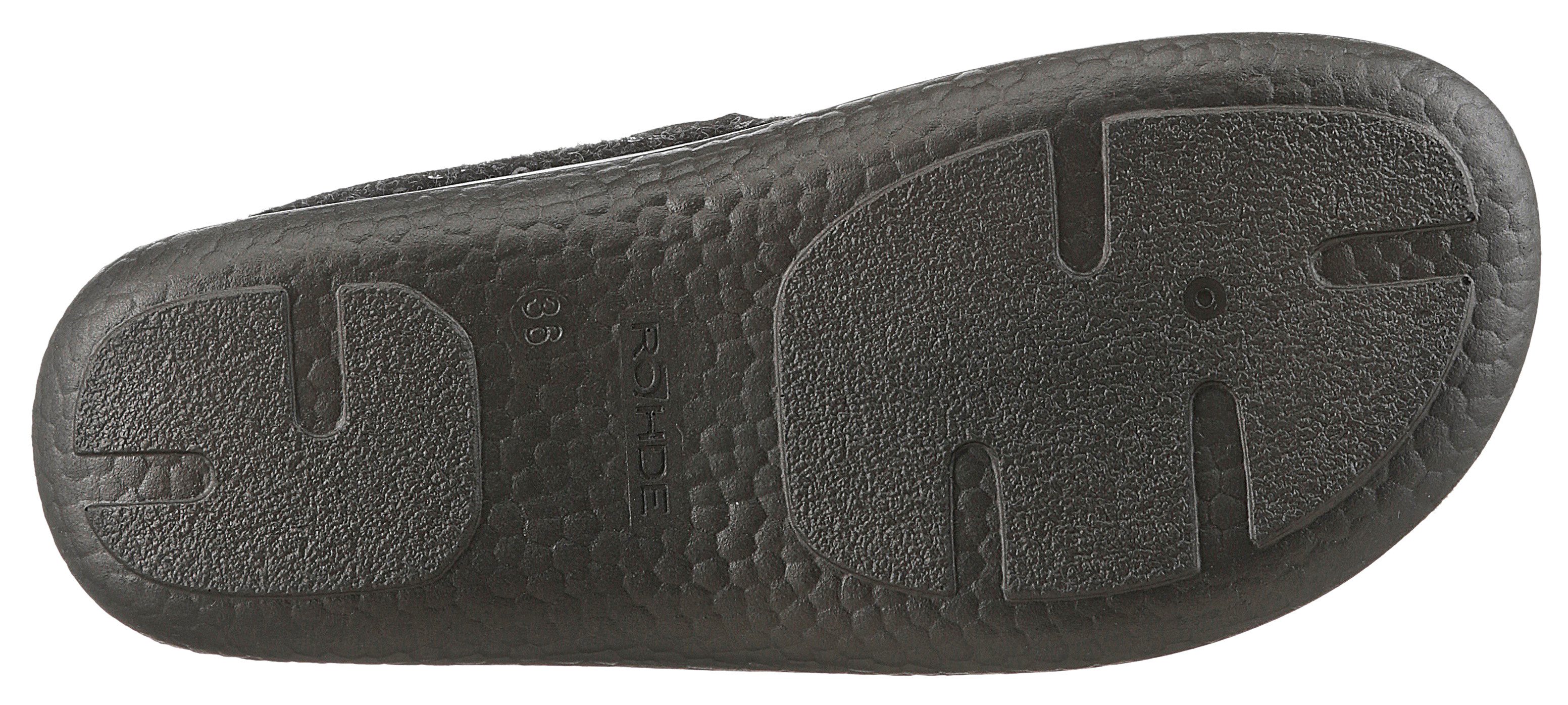 Rohde Pantoffels Bari pantoffel, clog, slippers in klassieke uitstraling