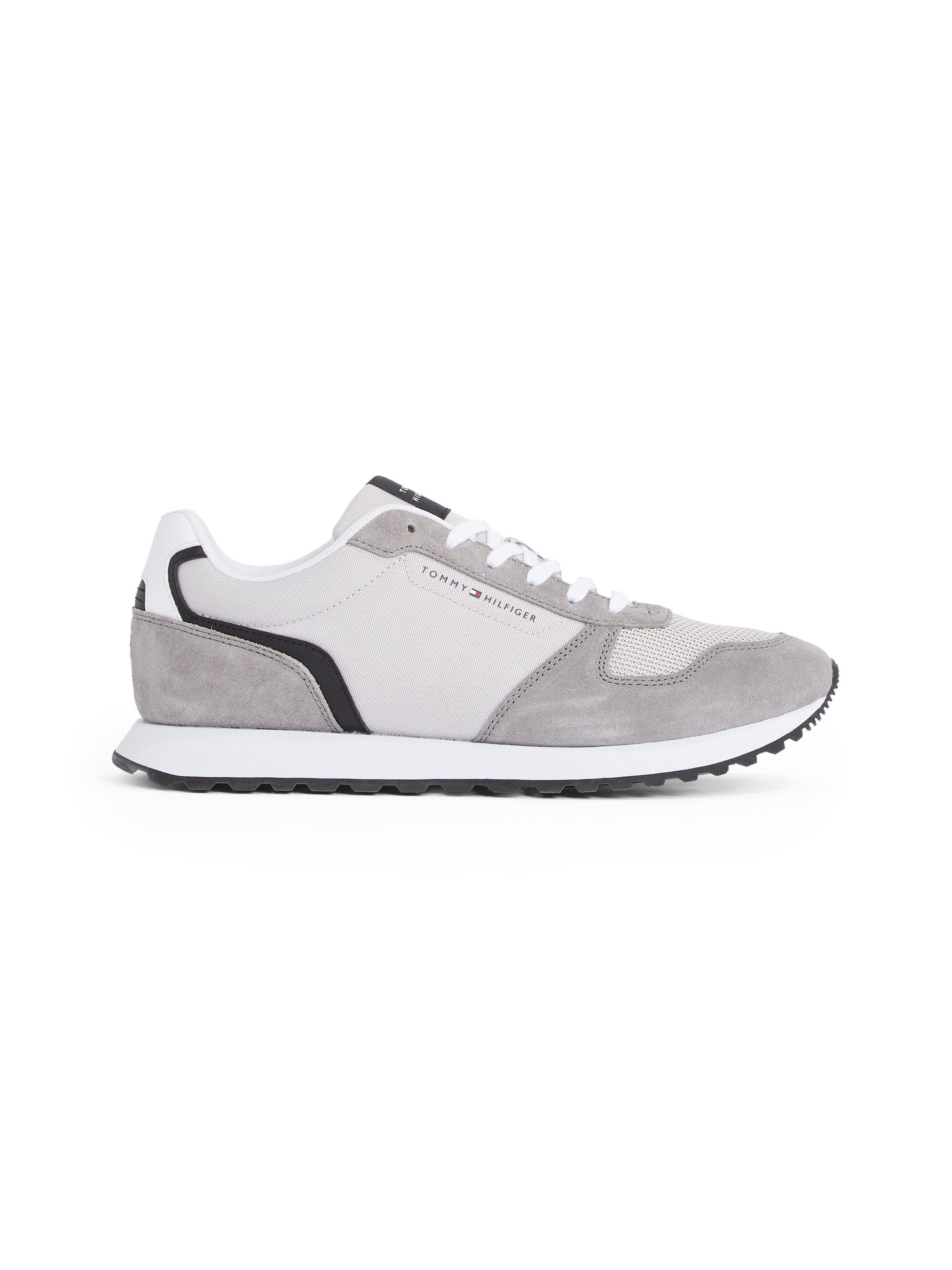 Tommy Hilfiger Sneakers NEW RUNNER EVA MIX vrijetijdsschoen, lage schoen, veterschoen met contrastafwerkingen