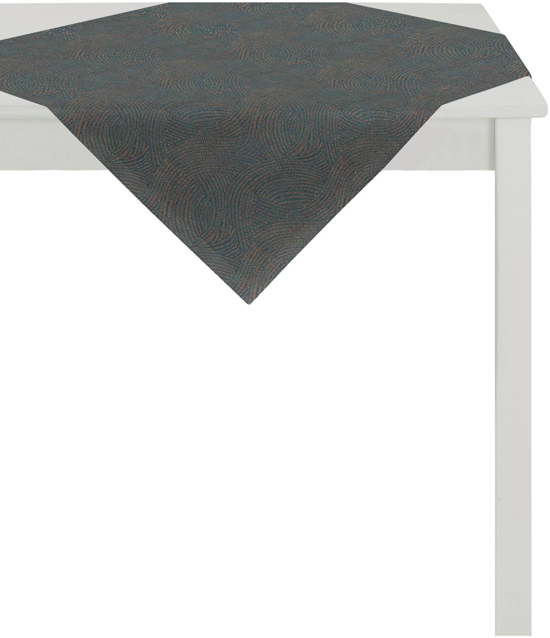 APELT Topkleedje 1102 Loft Style, jacquard (1 stuk) tafelkleden maat 85x85 cm blauw