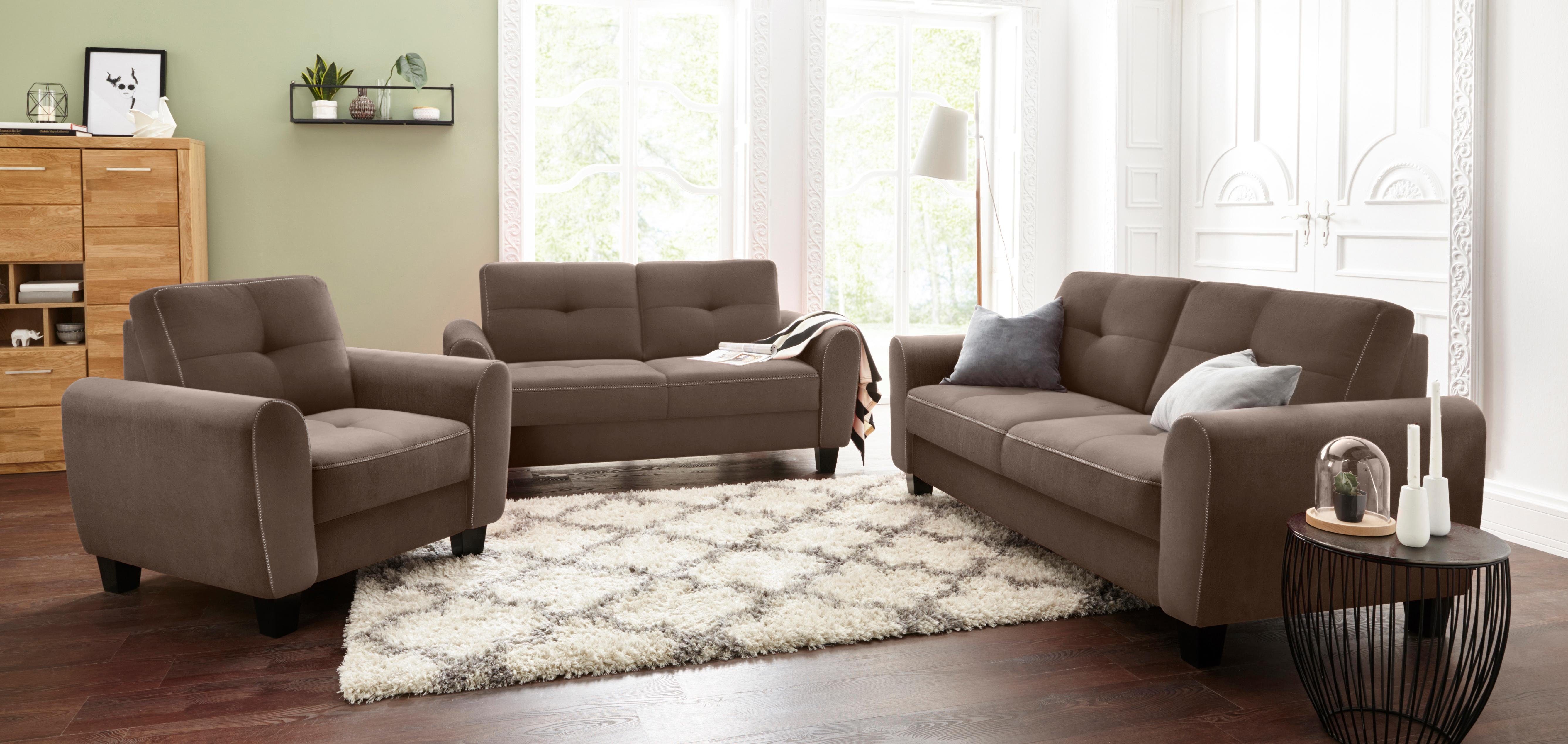 sit&more 2-zitsbank Varese inclusief binnenvering