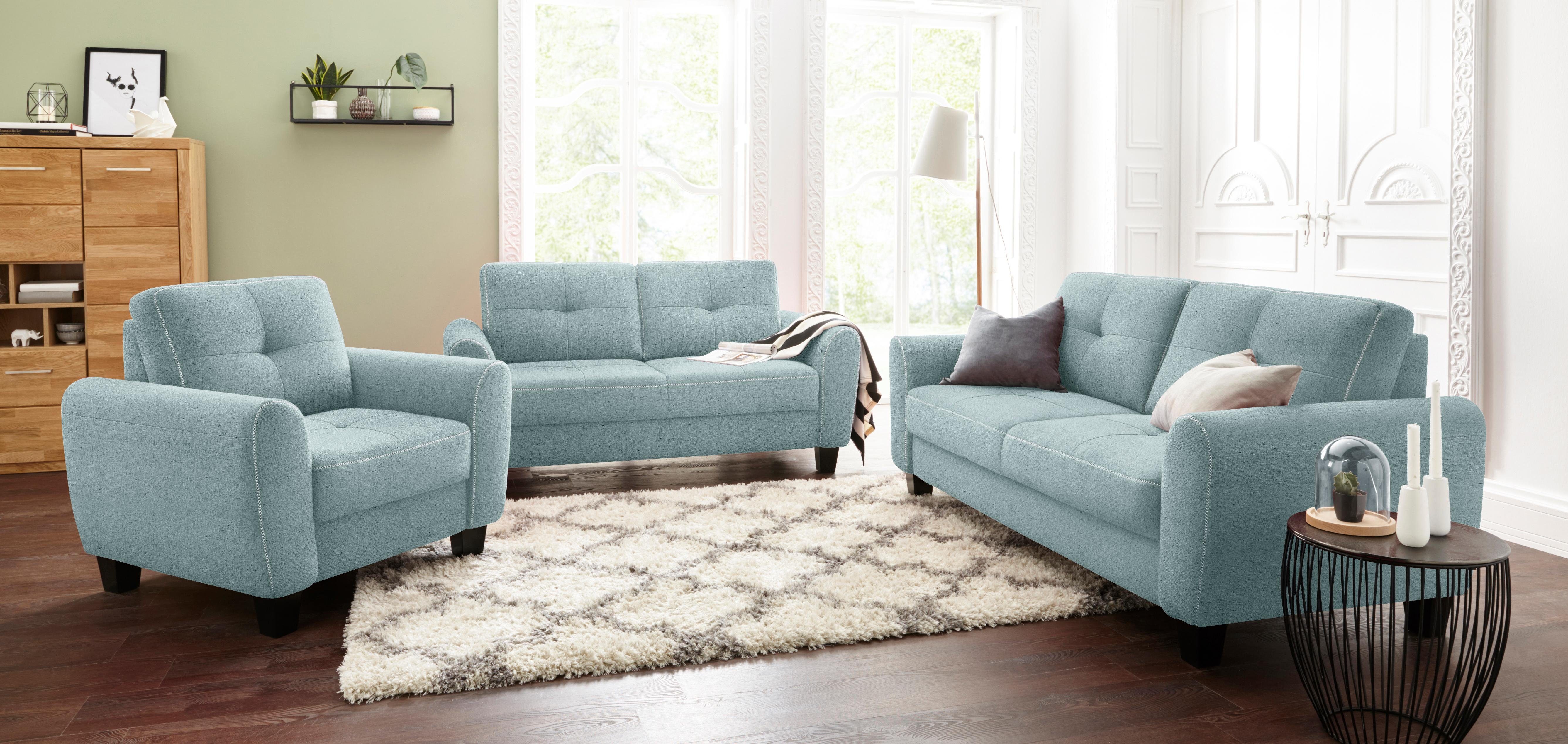 sit&more 2-zitsbank Varese inclusief binnenvering