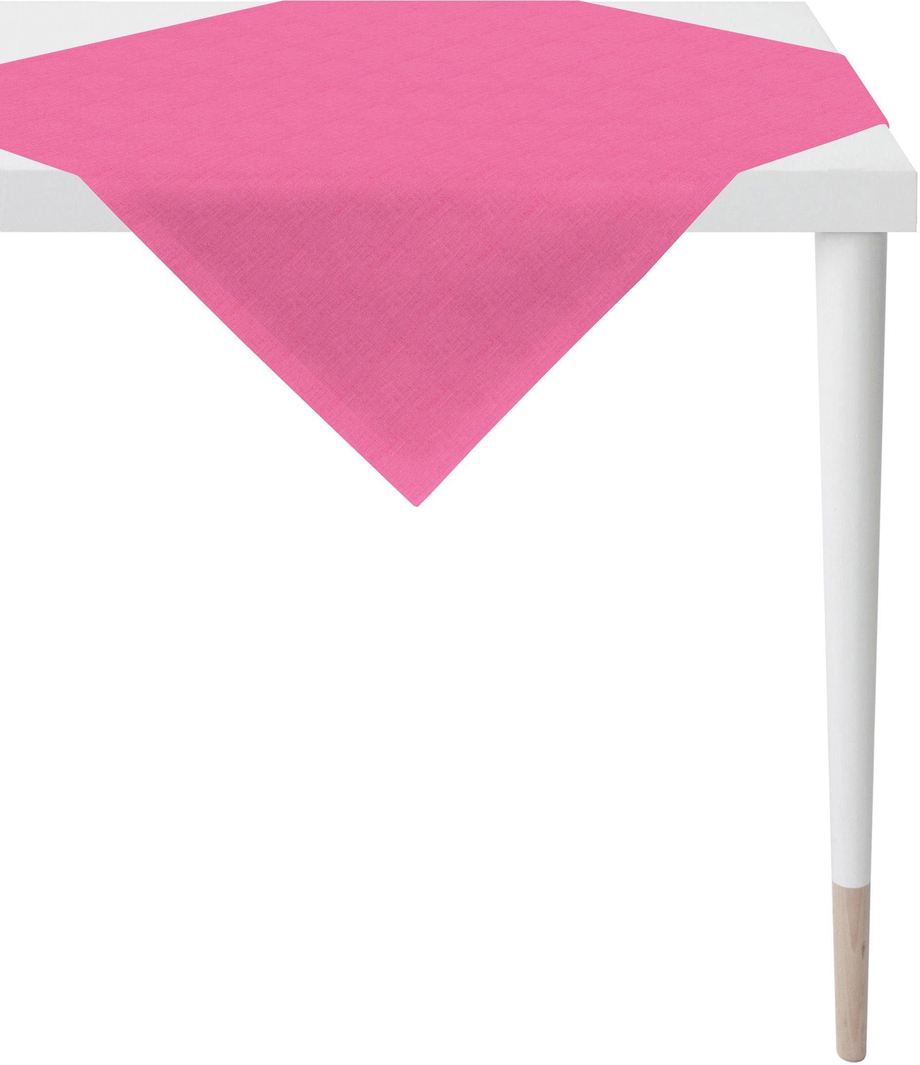 APELT Topkleedje Arizona, Uni-Basic (1 stuk) tafelkleden maat 95x95 cm roze