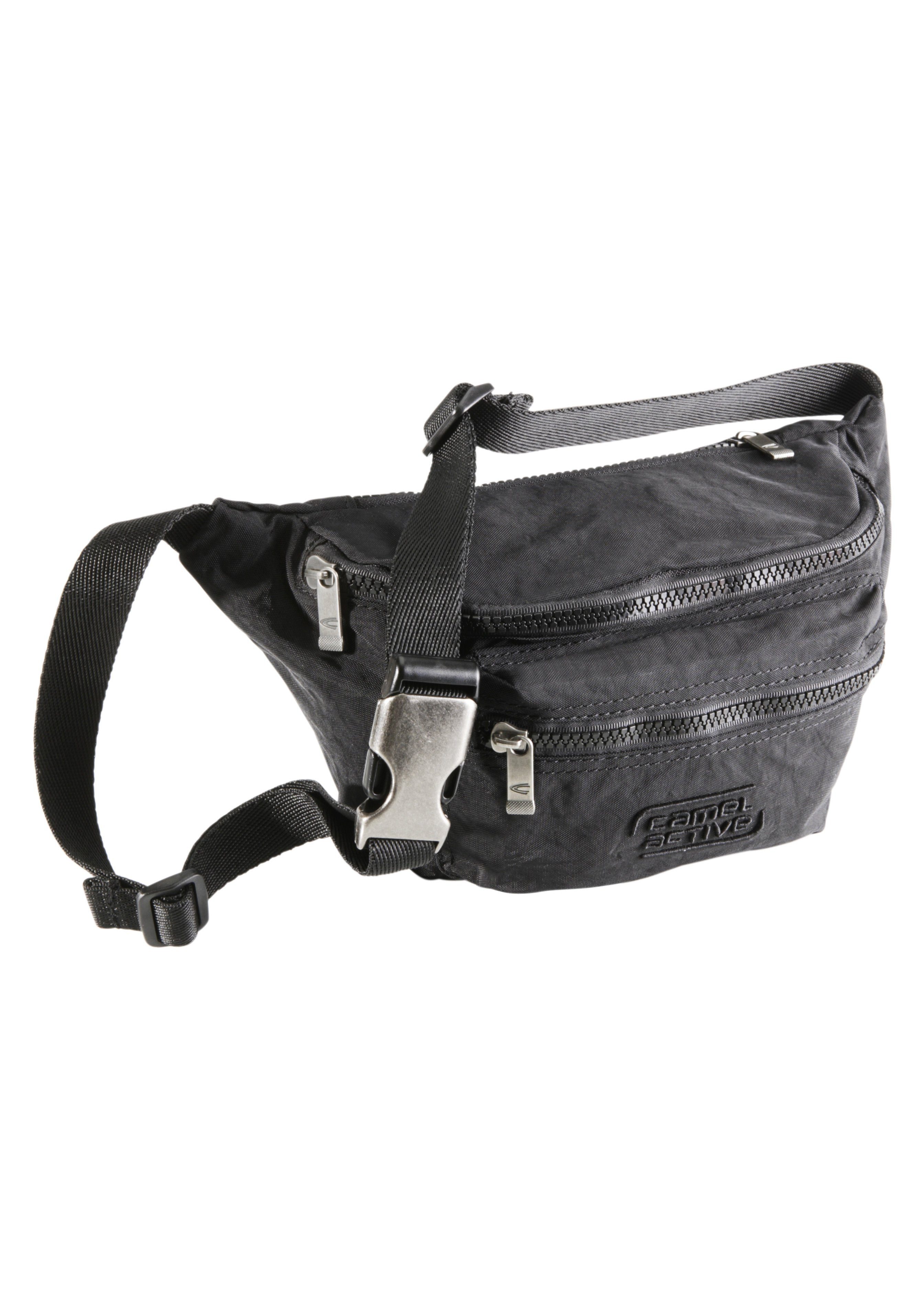 camel active Buiktasje Journey van licht robuust nylon, functioneel perfect voor alle levensomstandigheden