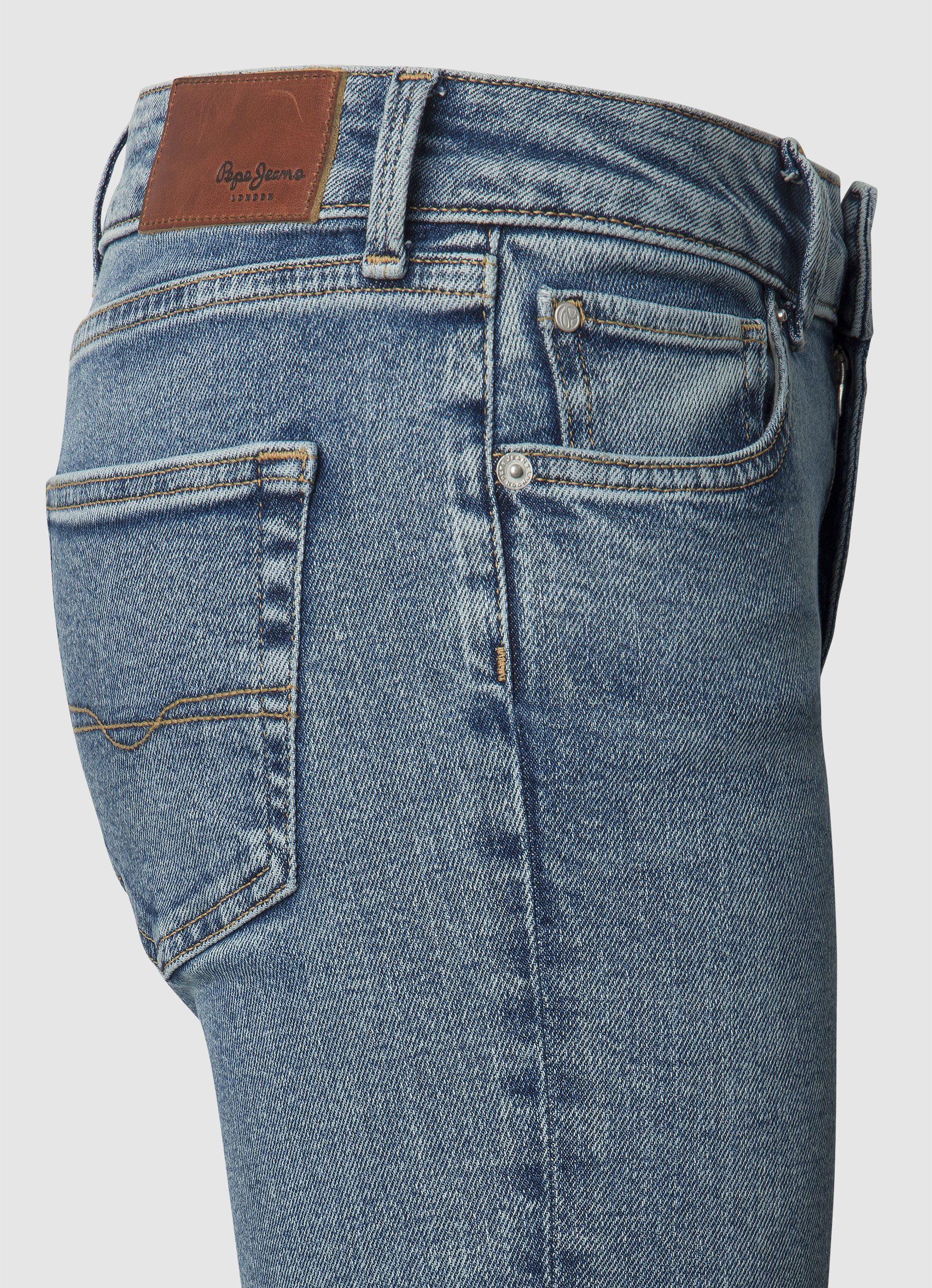 Pepe Jeans Skinny fit jeans SKINNY JEANS MW in verschillende wassingen