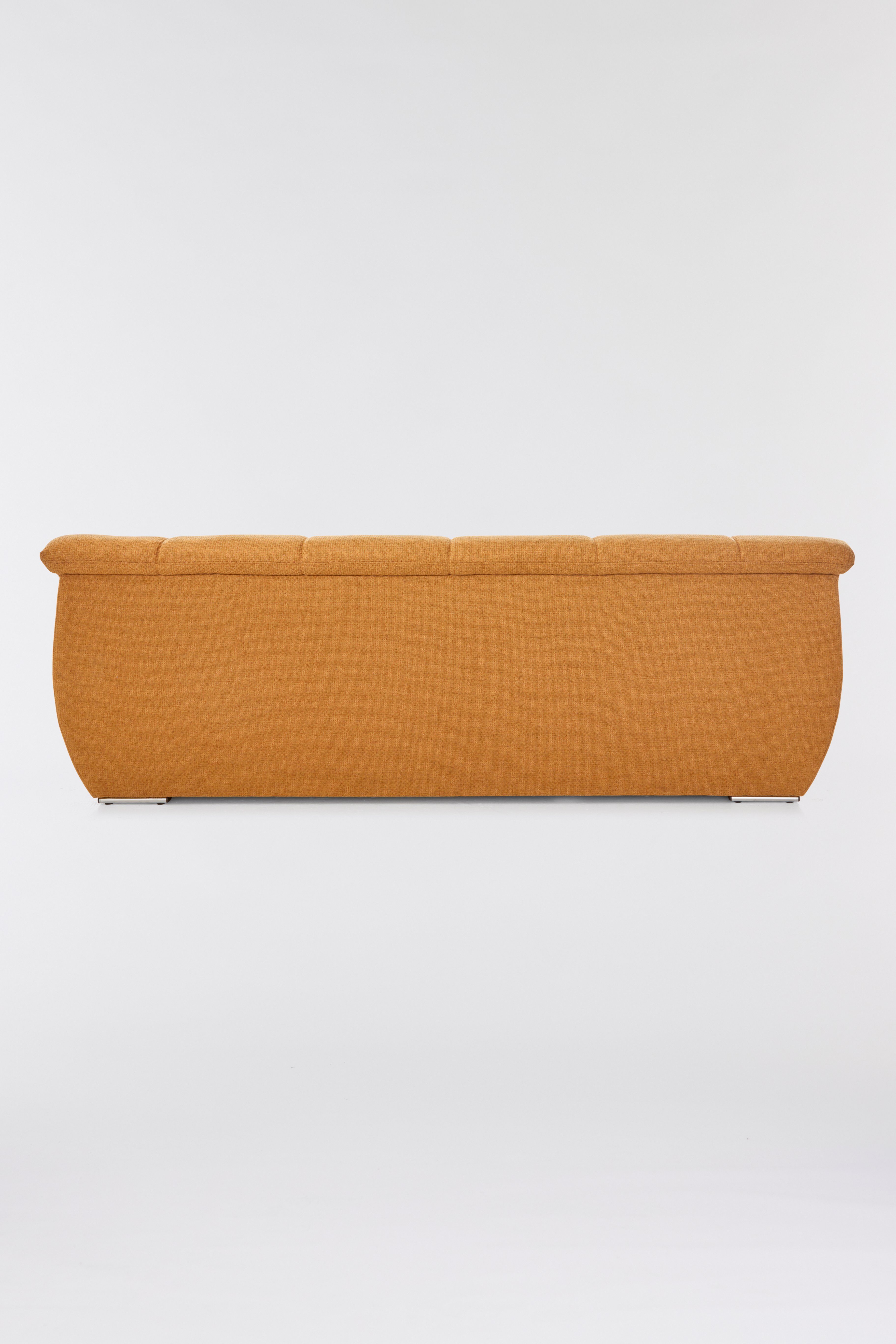 DOMO collection 3-zitsbank Lagoa, moderne zittingstikking, comfortabel en comfortabel