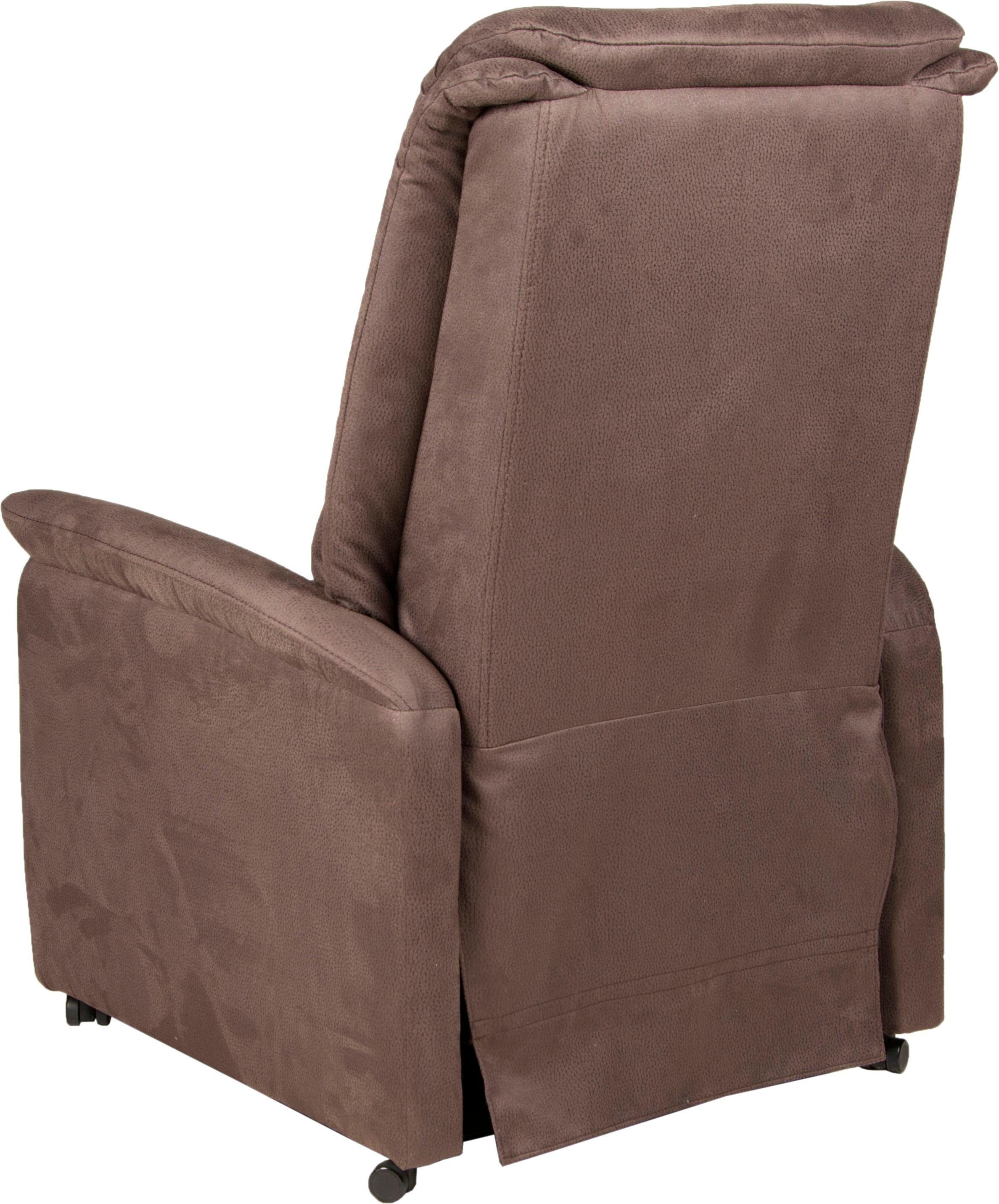 Duo Collection Relaxfauteuil Siena met elektrische opsta-hulp Relaxfunctie en pocketveren binnenvering met stalen nosagvering (set)