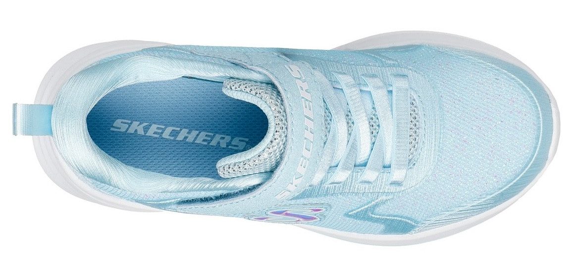 Skechers Sneakers WAVE 92 , instapschoen met glitter voor meisjes, maat sjabloon om te downloaden