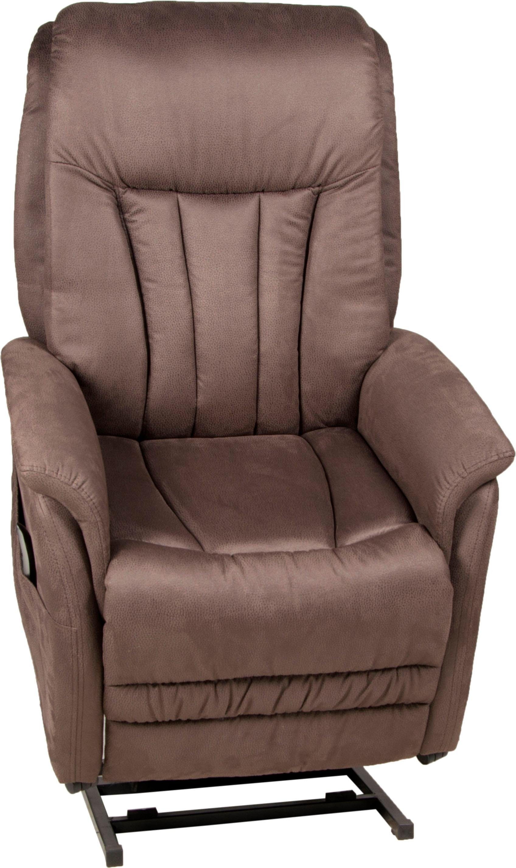 Duo Collection Relaxfauteuil Siena met elektrische opsta-hulp Relaxfunctie en pocketveren binnenvering met stalen nosagvering (set)