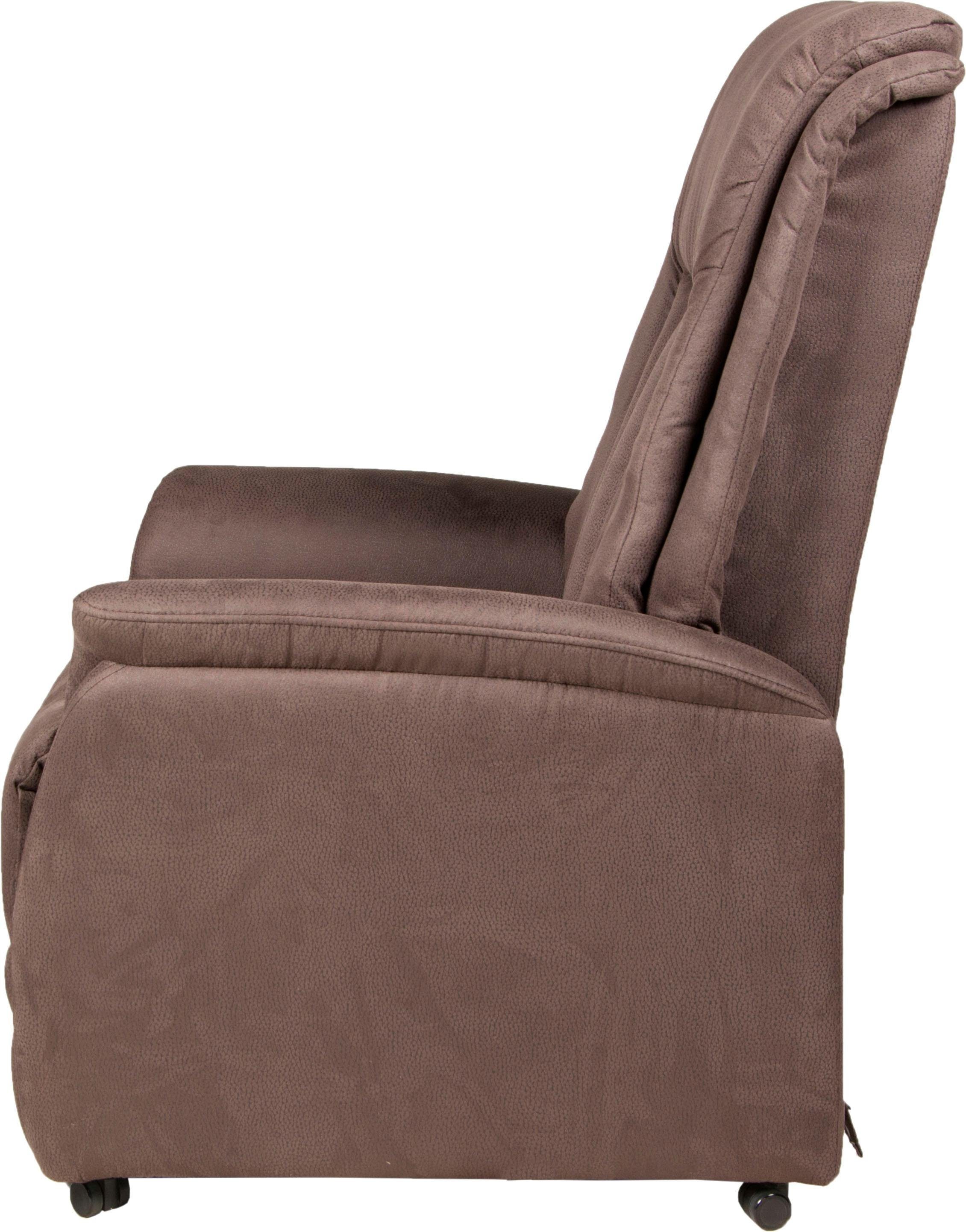 Duo Collection Relaxfauteuil Siena met elektrische opsta-hulp Relaxfunctie en pocketveren binnenvering met stalen nosagvering (set)