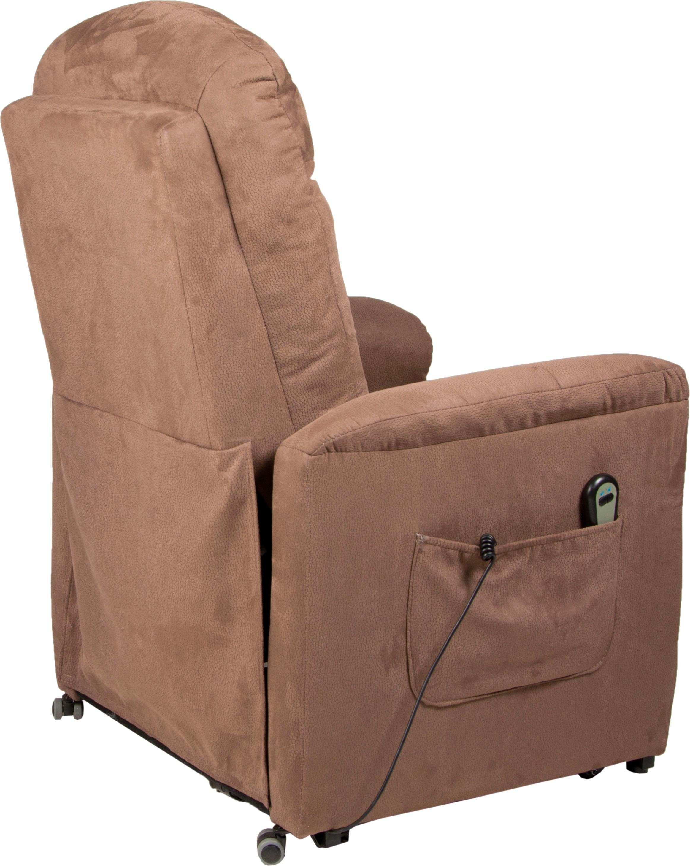 Duo Collection Relaxfauteuil Pylos met elektrische opsta-hulp Relaxfunctie en pocketveren binnenvering met stalen nosagvering (set)