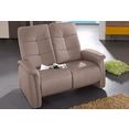 exxpo - sofa fashion 2-zitsbank met relaxfunctie beige