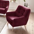exxpo - sofa fashion fauteuil rood