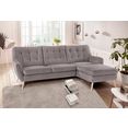 exxpo - sofa fashion hoekbank zilver