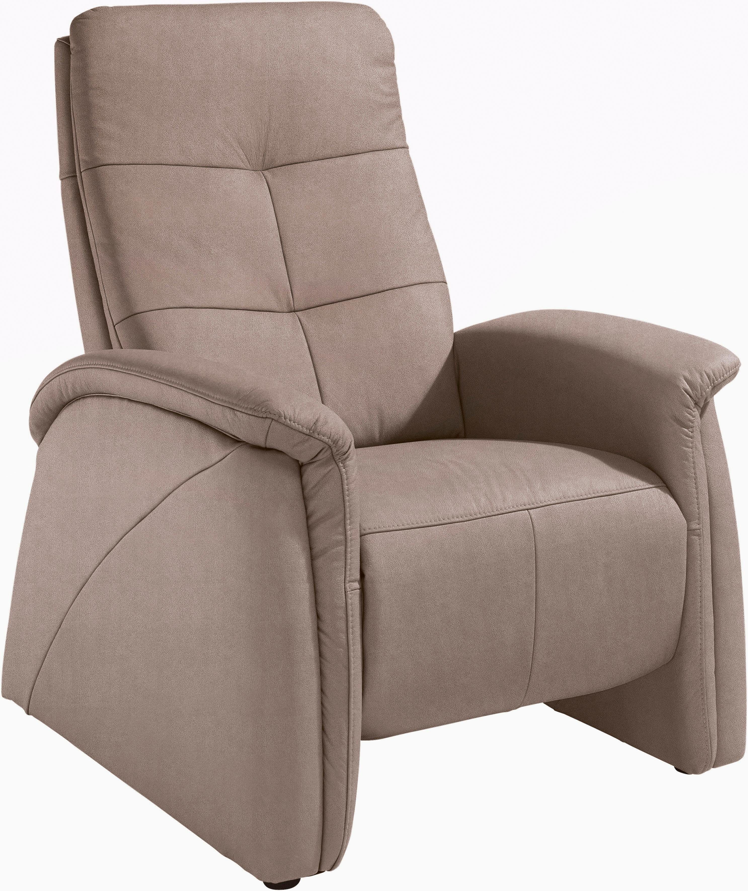 exxpo - sofa fashion Fauteuil met relaxfunctie en 2 armleuningen