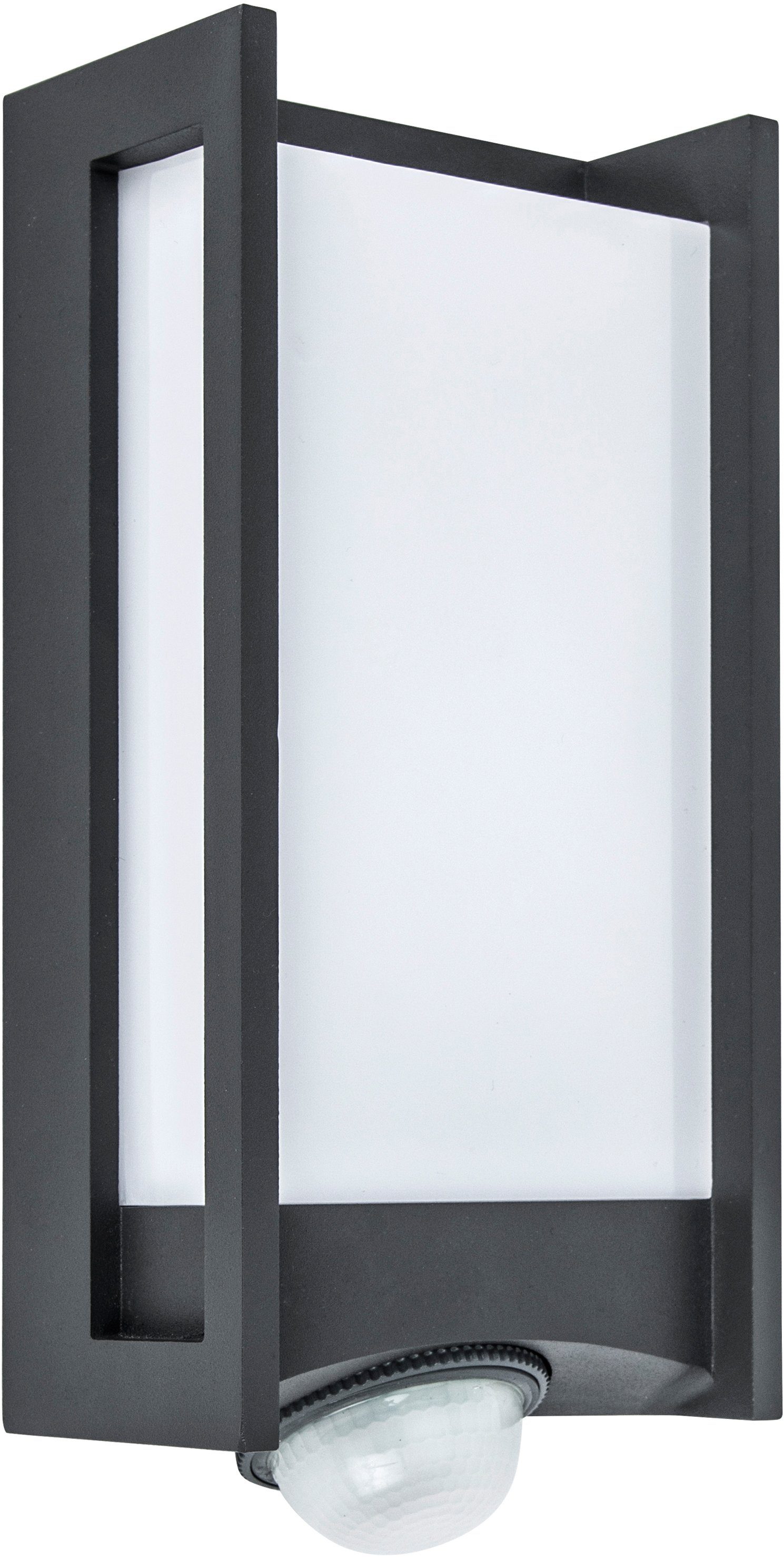 LUTEC Ledwandlamp voor buiten Qubo (1 stuk)