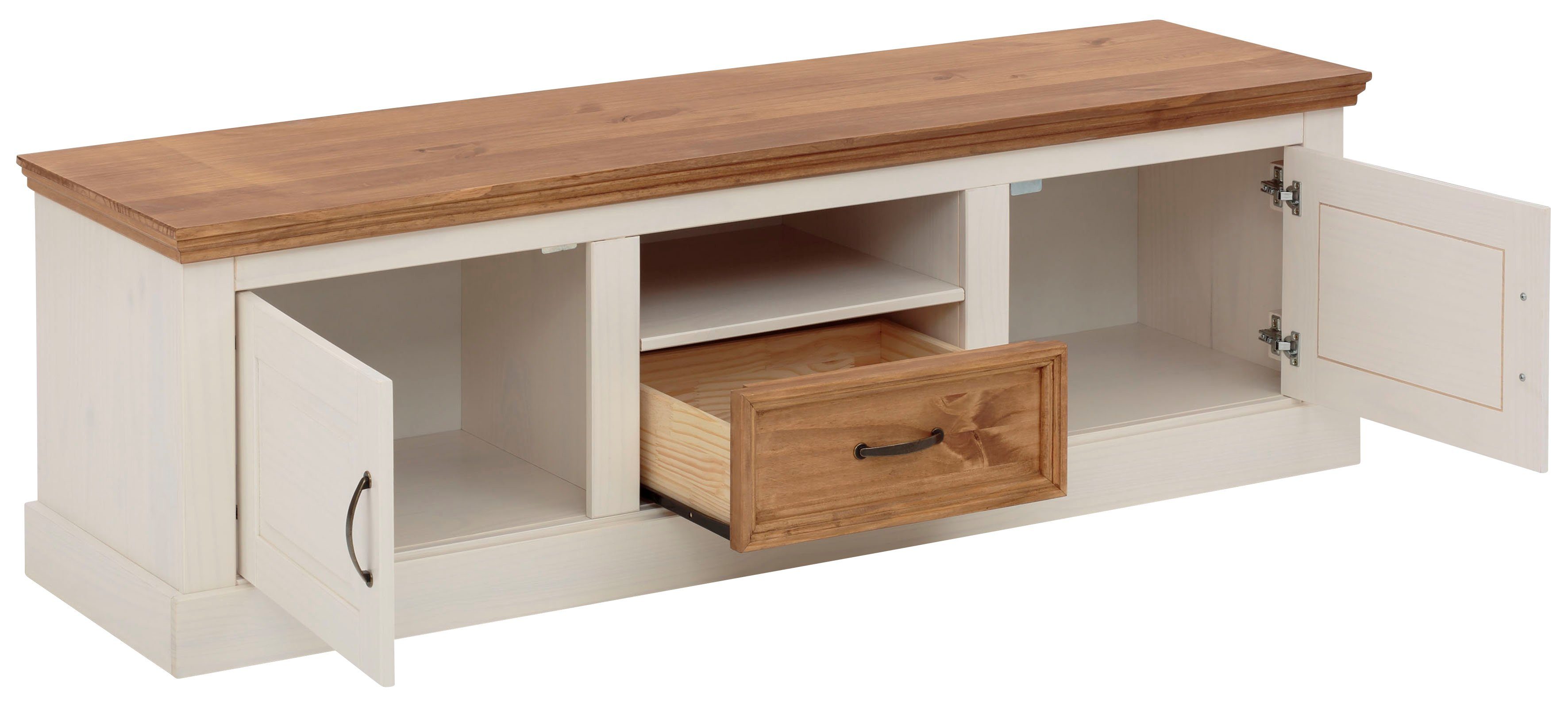 Home affaire Tv-meubel Selma TV-kast, breedte 160 cm, 1 lade, 2 deuren