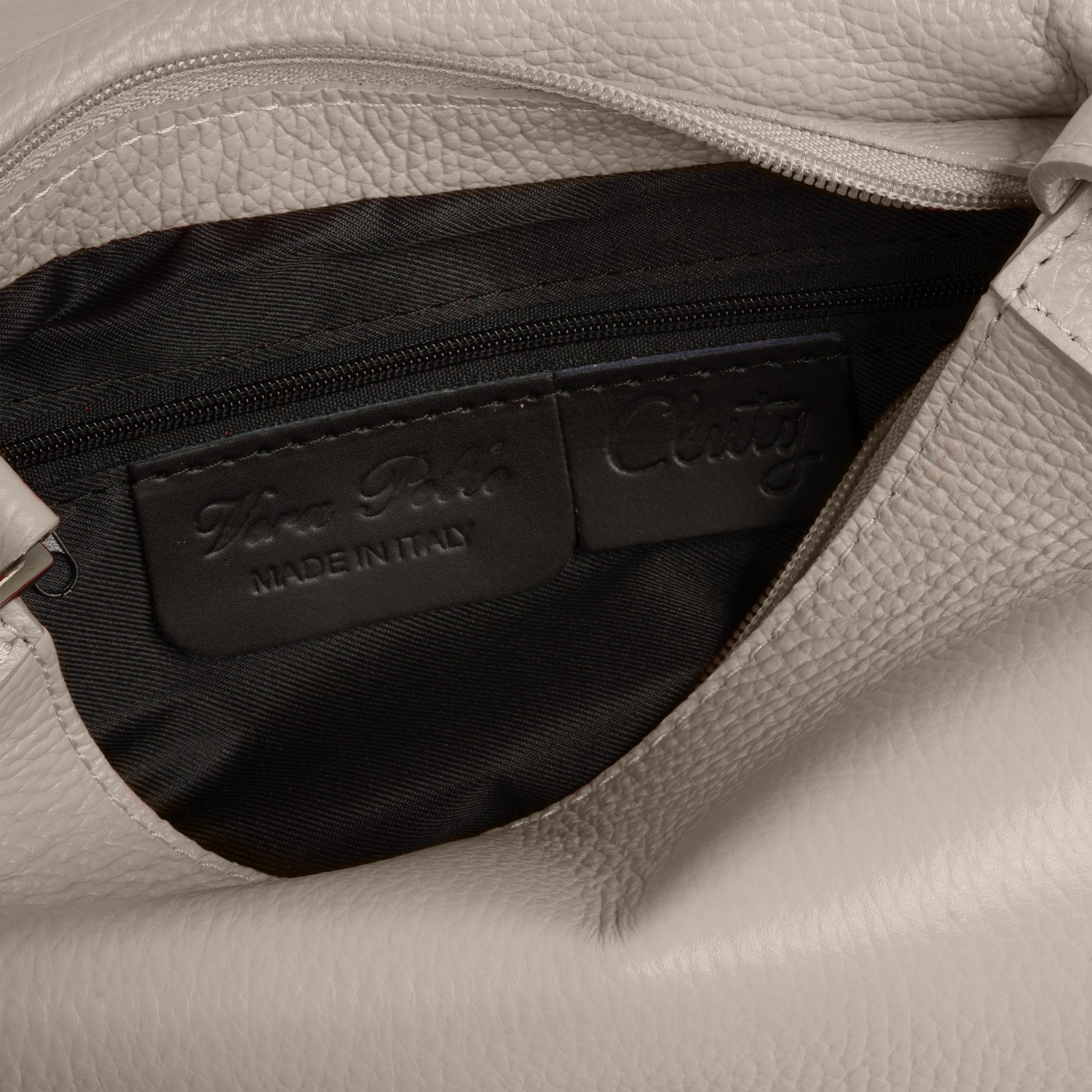 Cluty Tas echt leer, made in italy