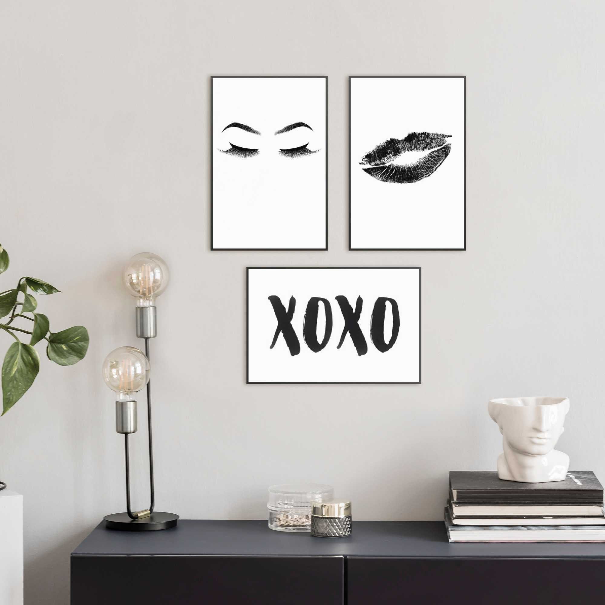 Reinders! Artprint Elegant zwart/wit - set artprints (set)