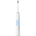 philips sonicare elektrische tandenborstel hx6839-28 protectiveclean 4500 ultrasone tandenborstel met 2 poetsprogramma's inclusief reisetui  oplader wit