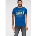 jack  jones t-shirt kompo tee blauw