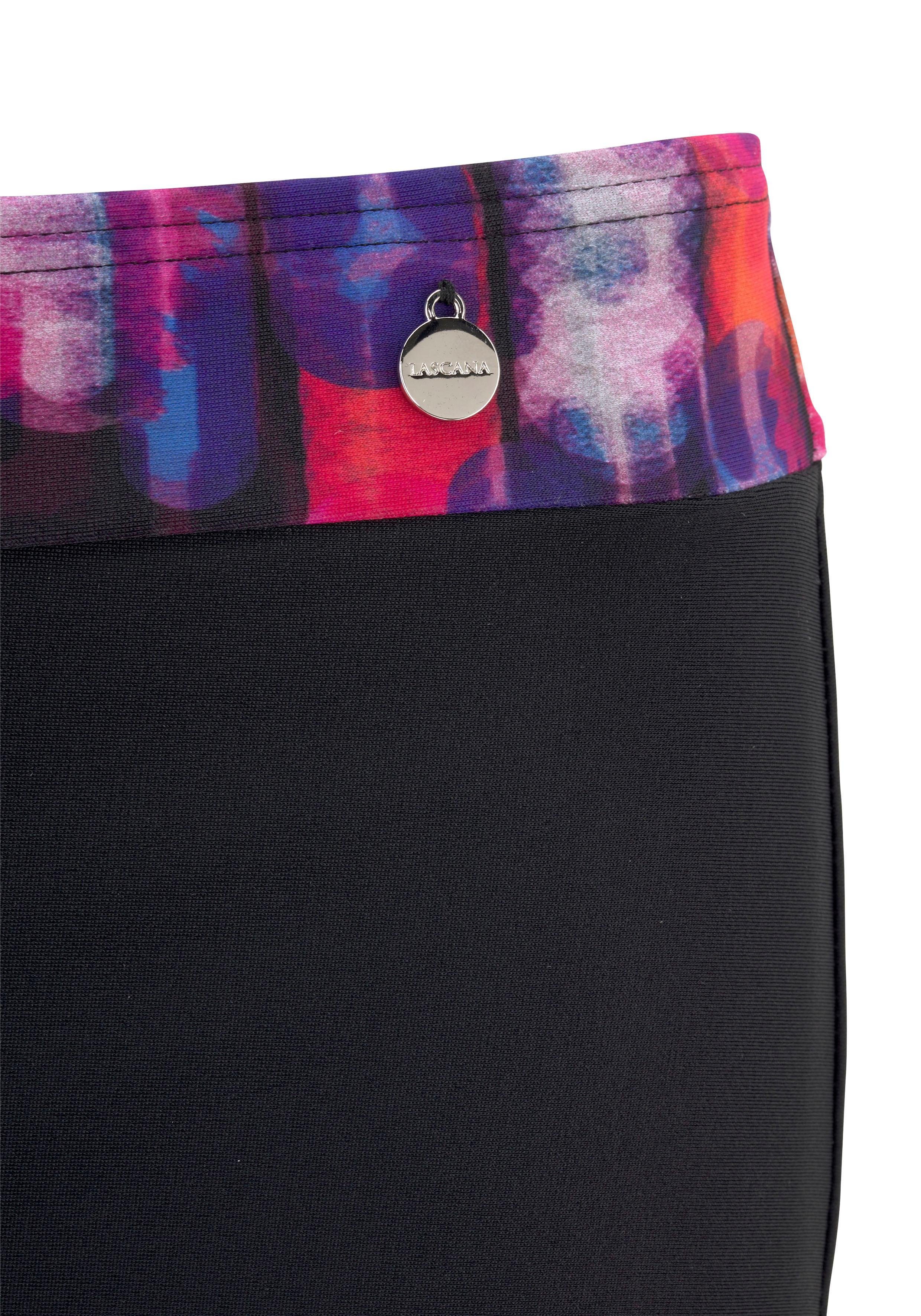 Lascana Bikini-hotpants Sensation met gedessineerde boord
