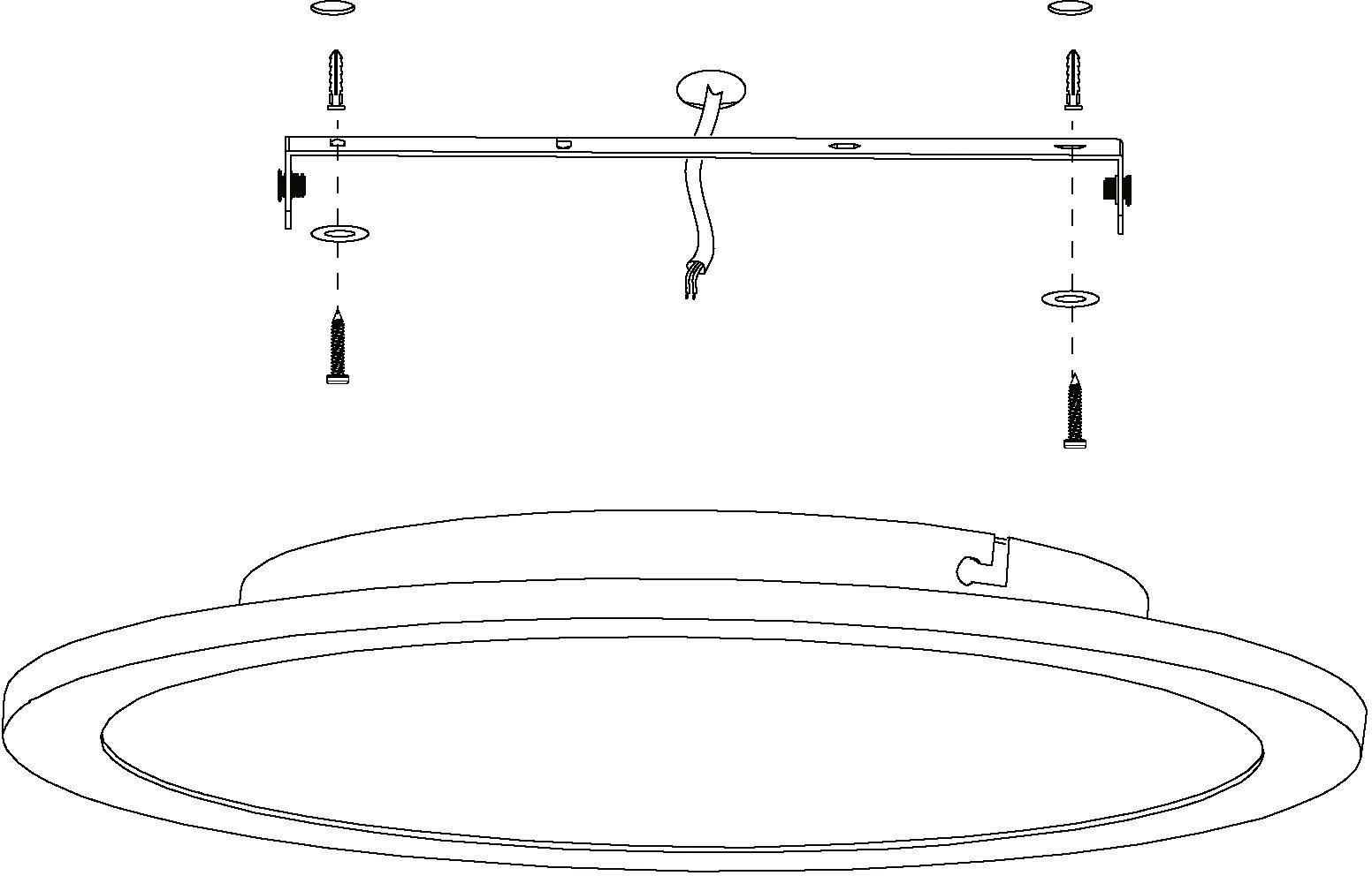 EGLO Plafondlamp SARSINA-A Bediening via afstandsbediening, nachtlicht (1 stuk)