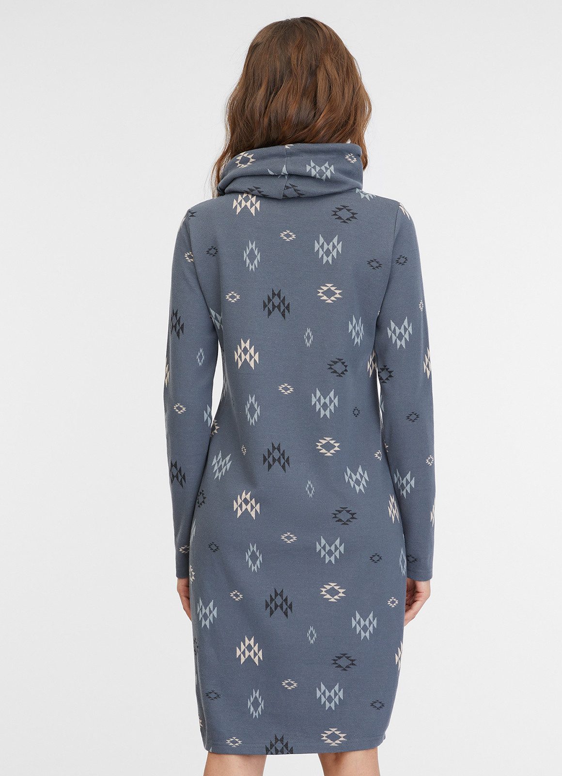 Ragwear Mini-jurk CHLOENETTE met all-over jacquardmotief