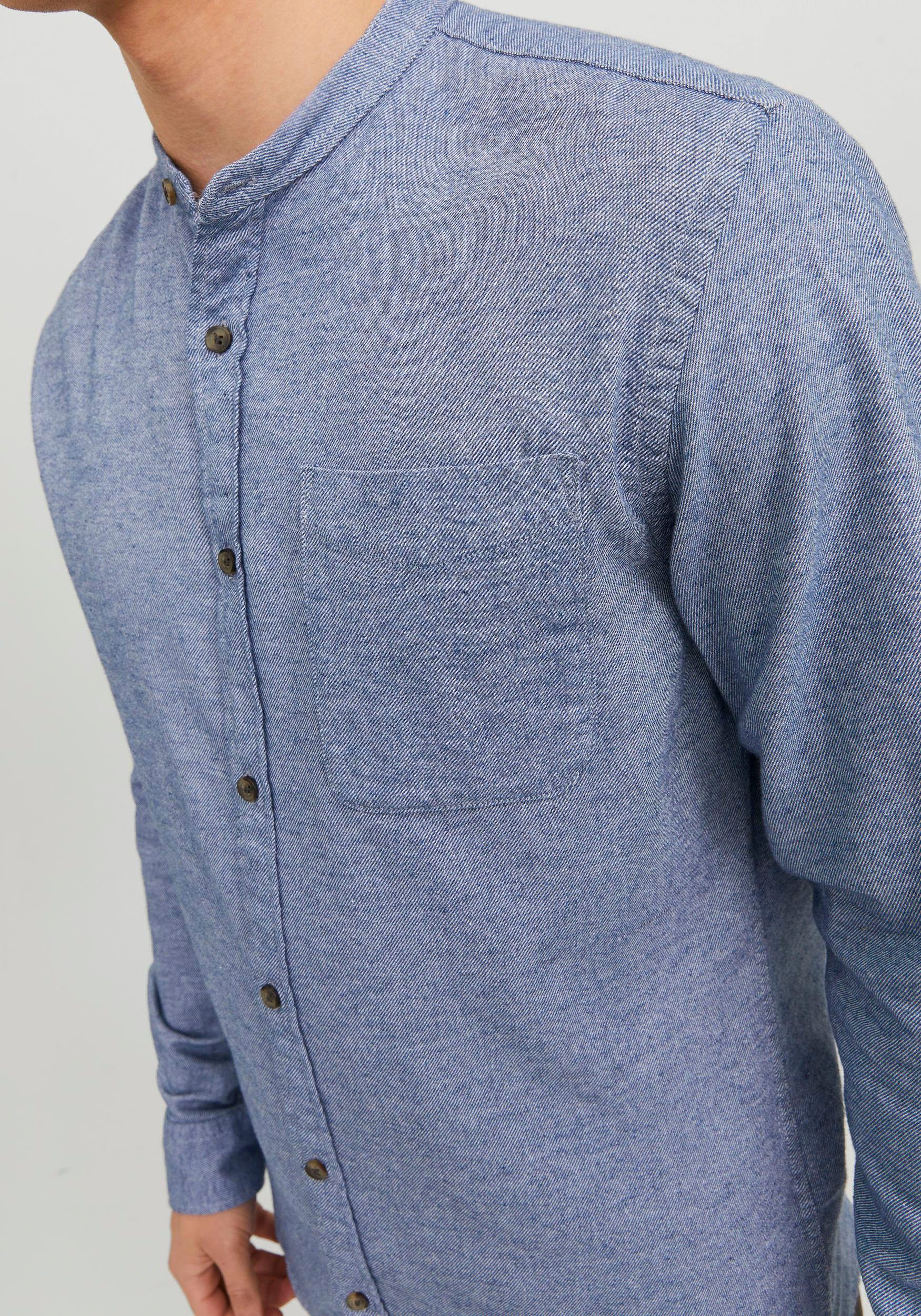 Jack & Jones Overhemd met lange mouwen JJEBAND MELANGE SHIRT LS SN