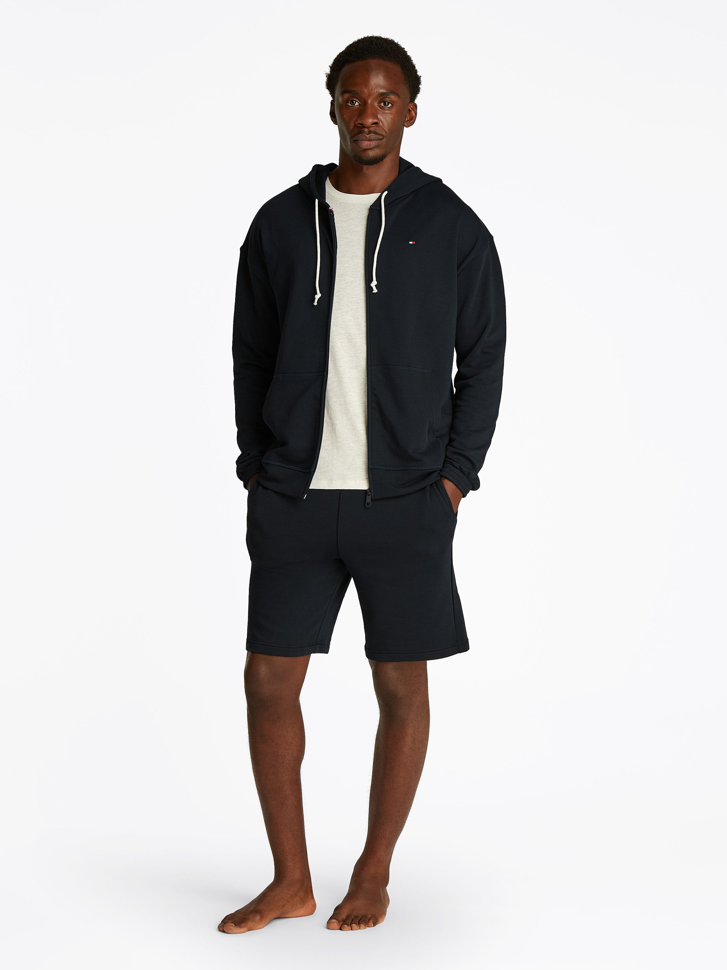 Tommy Hilfiger Underwear Hoodie FZ HOODIE met kangoeroezak