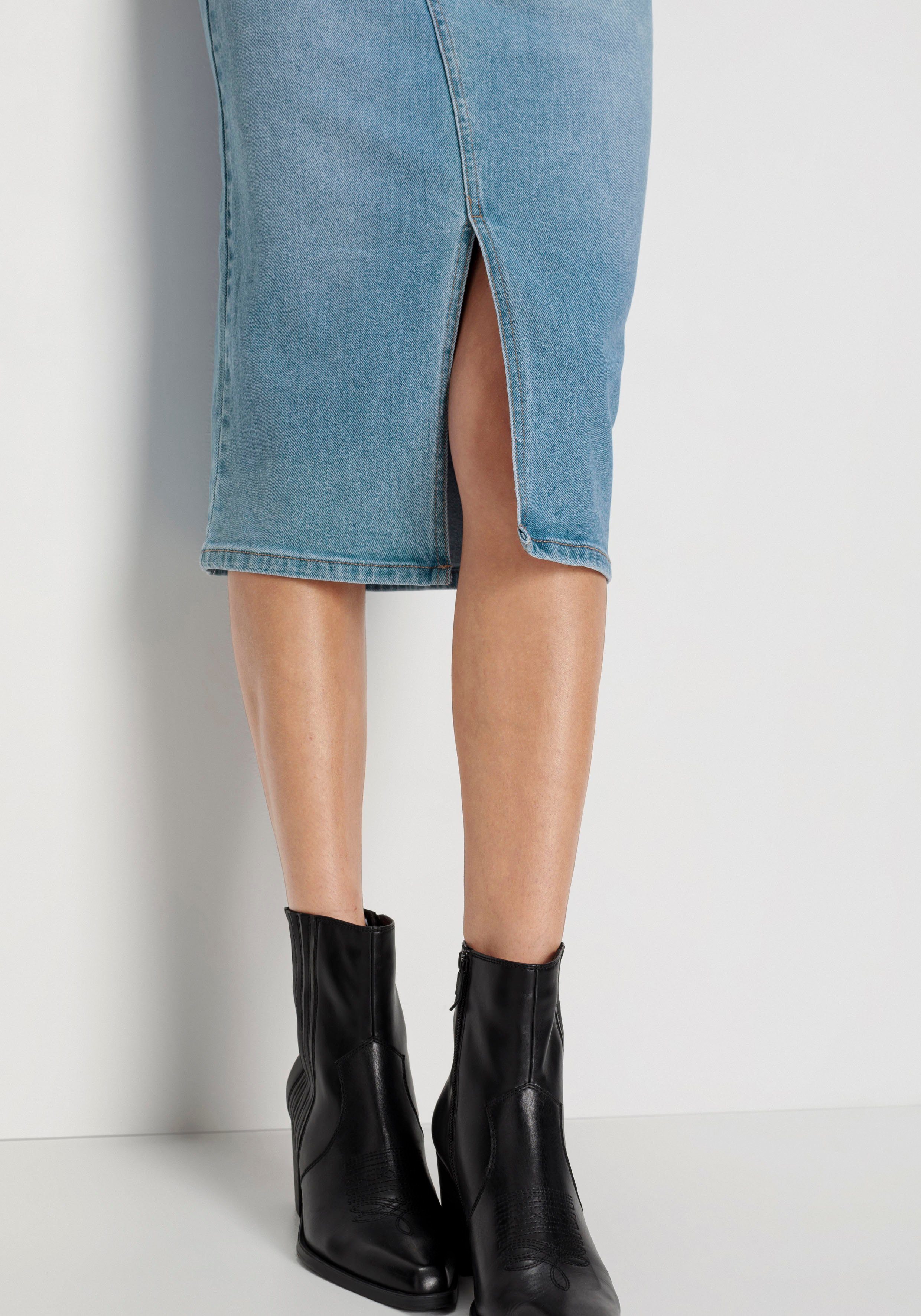 HECHTER PARIS Midirok met split aan de voorkant - nieuwe collectie