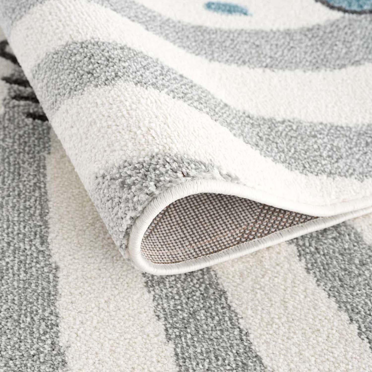 Carpet City Kindervloerkleed Anime9388 Speelkleed, olifant, zachte pool, gemakkelijk in onderhoud, kinderkamer
