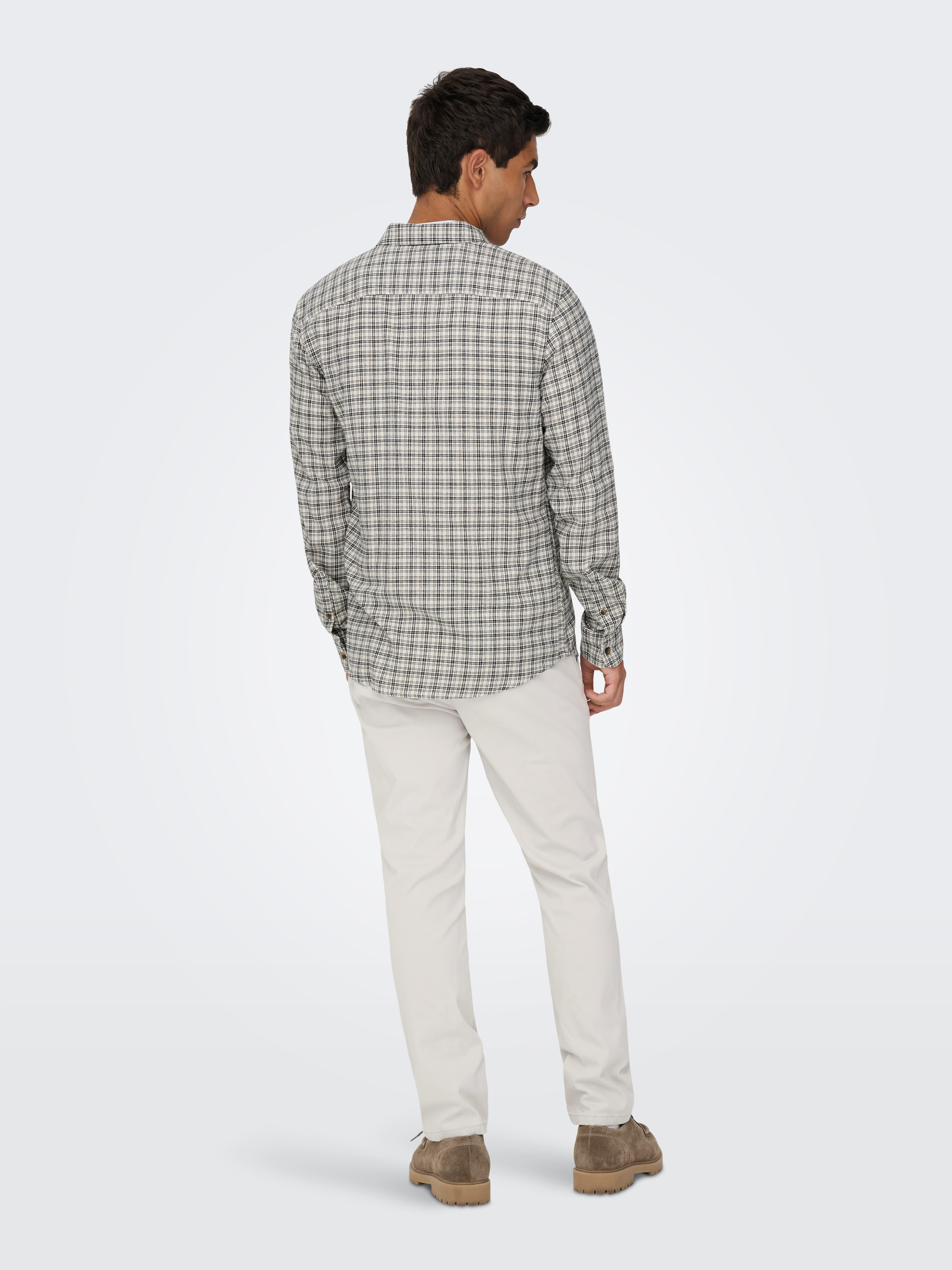ONLY & SONS Geruit overhemd ONSGUDMUND LS CHECKED SHIRT NOOS