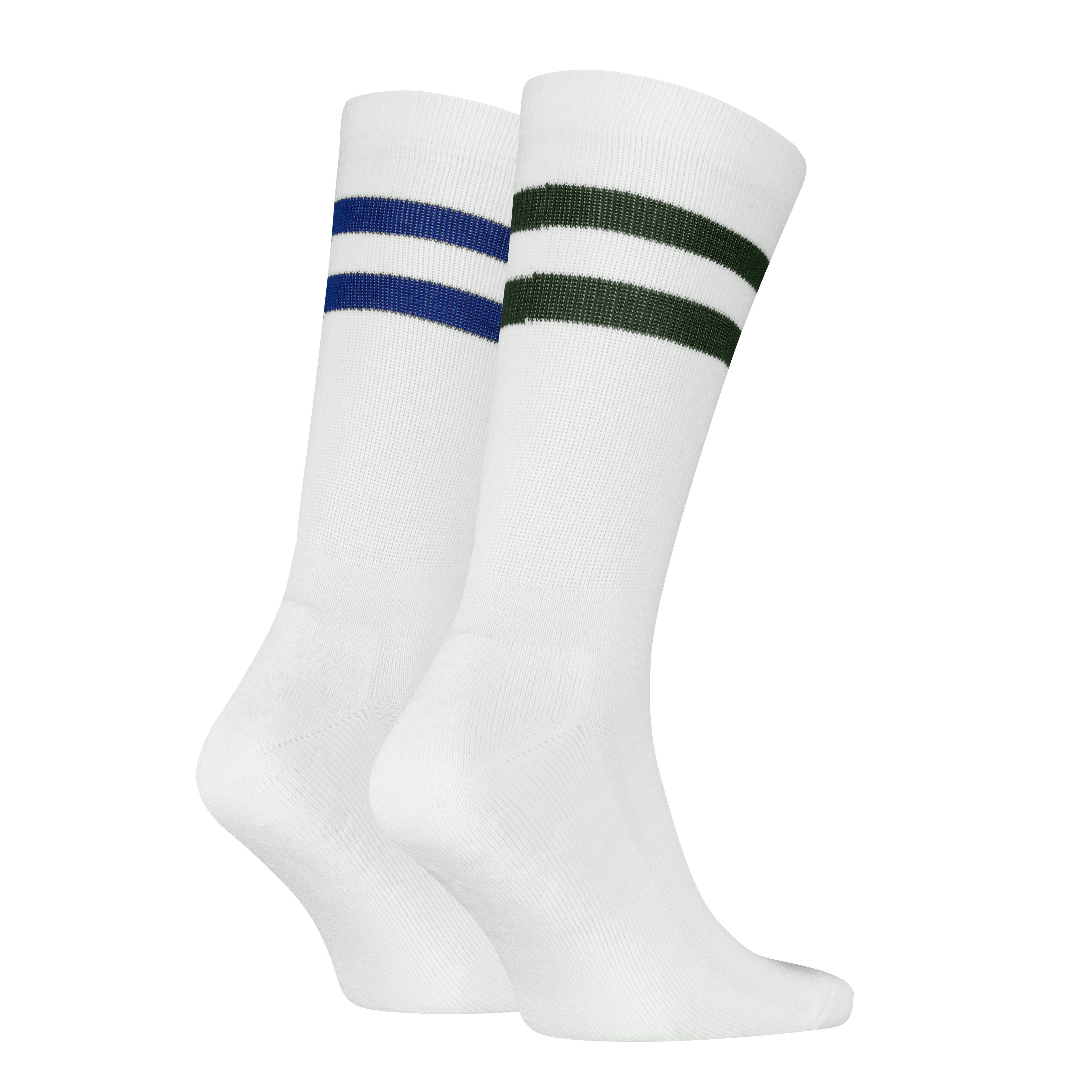 Levi's® Sokken LEVIS REGULAR CUT SPORT STRIPE 2P (2 paar, Set van 2)