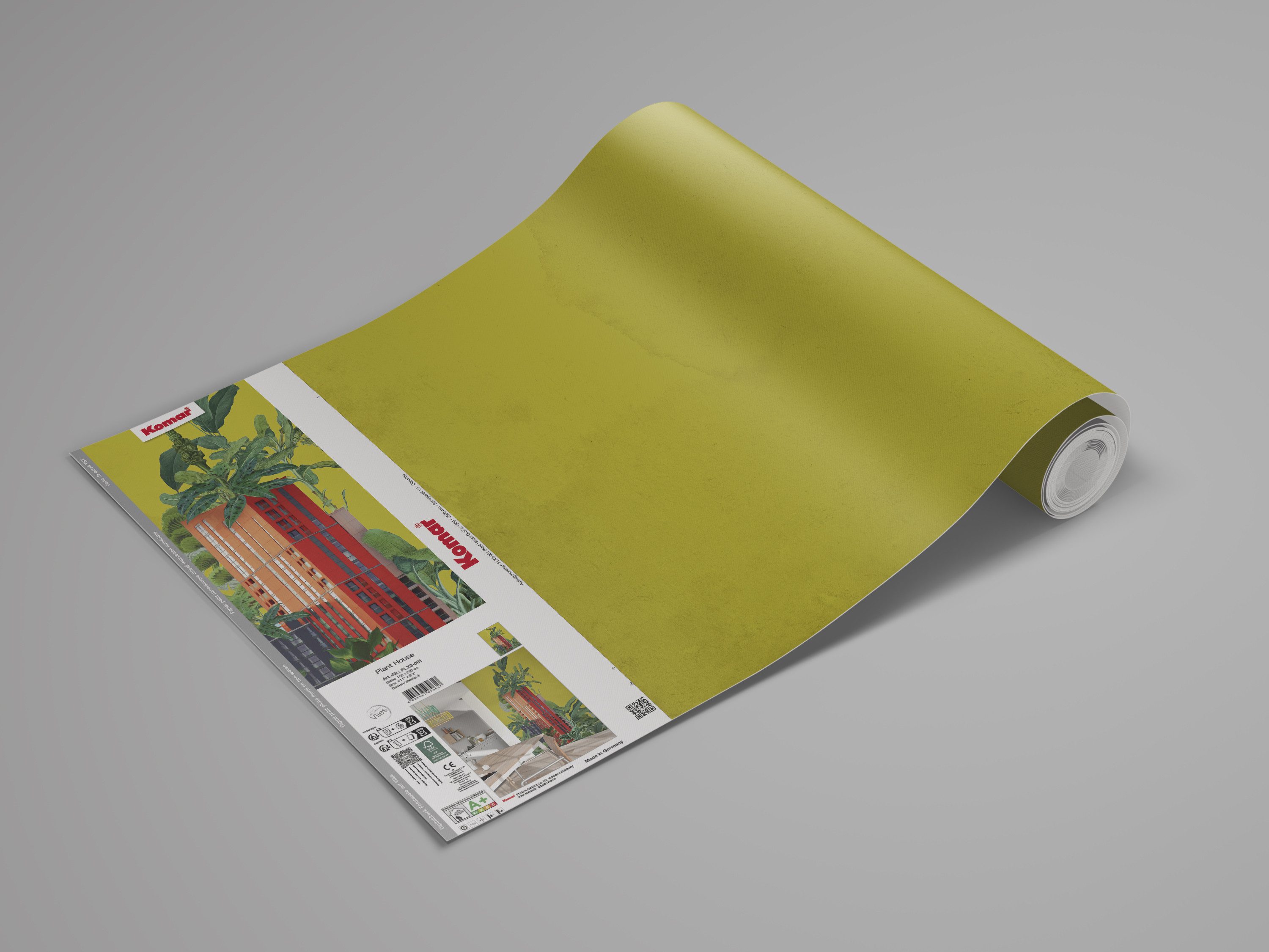 Komar Fotobehang Komar vlies fotobehang - Plant House - maat 150 x 250 cm (set)